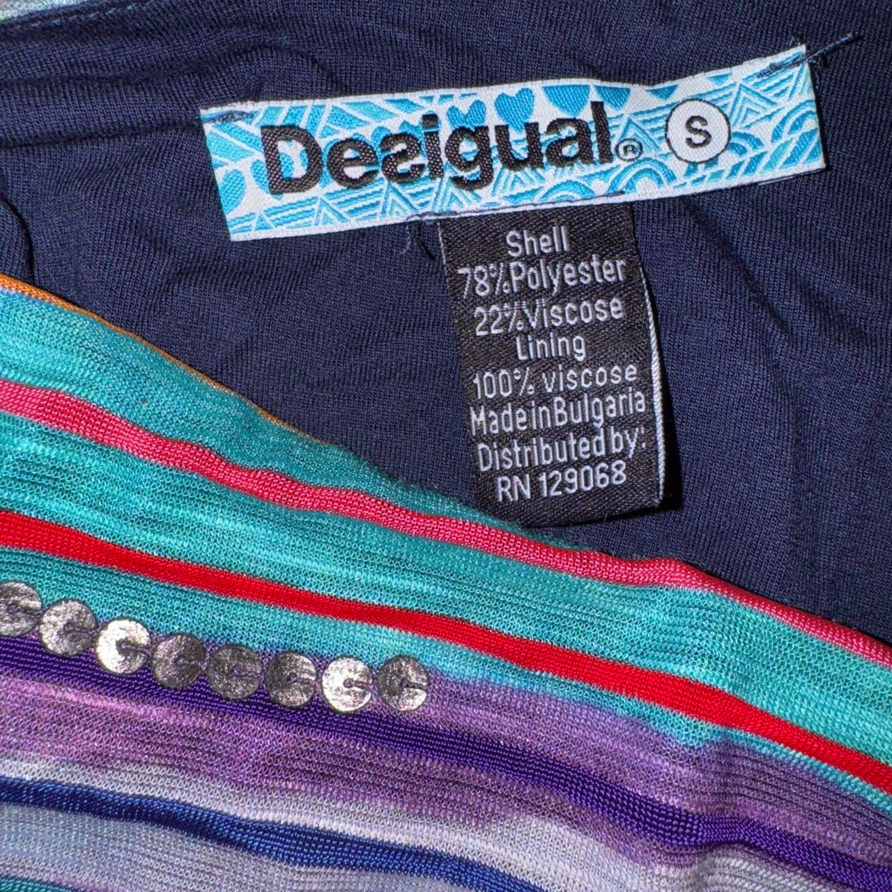 Desigual Graphic Mini Dress (S)