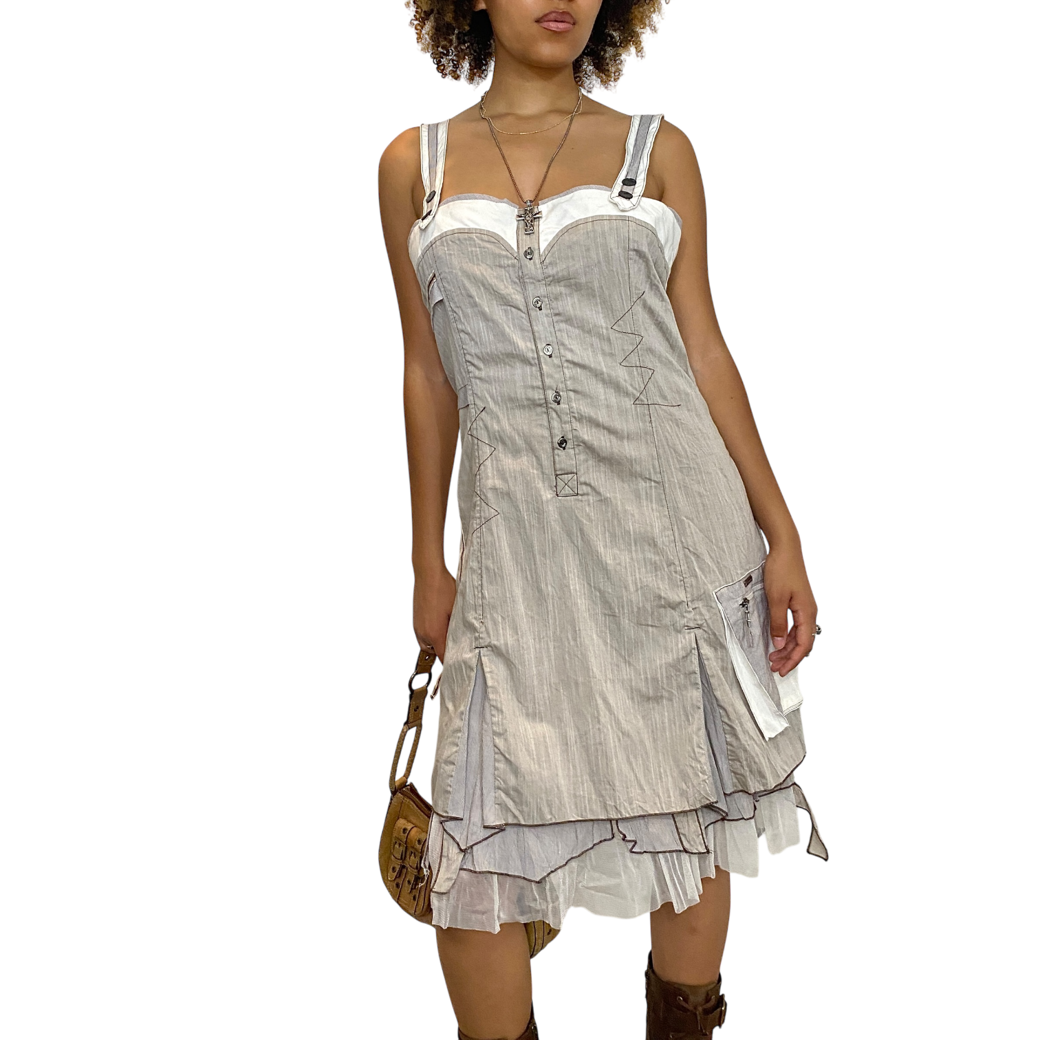 Deadstock Vintage French Summer Dress (XL)