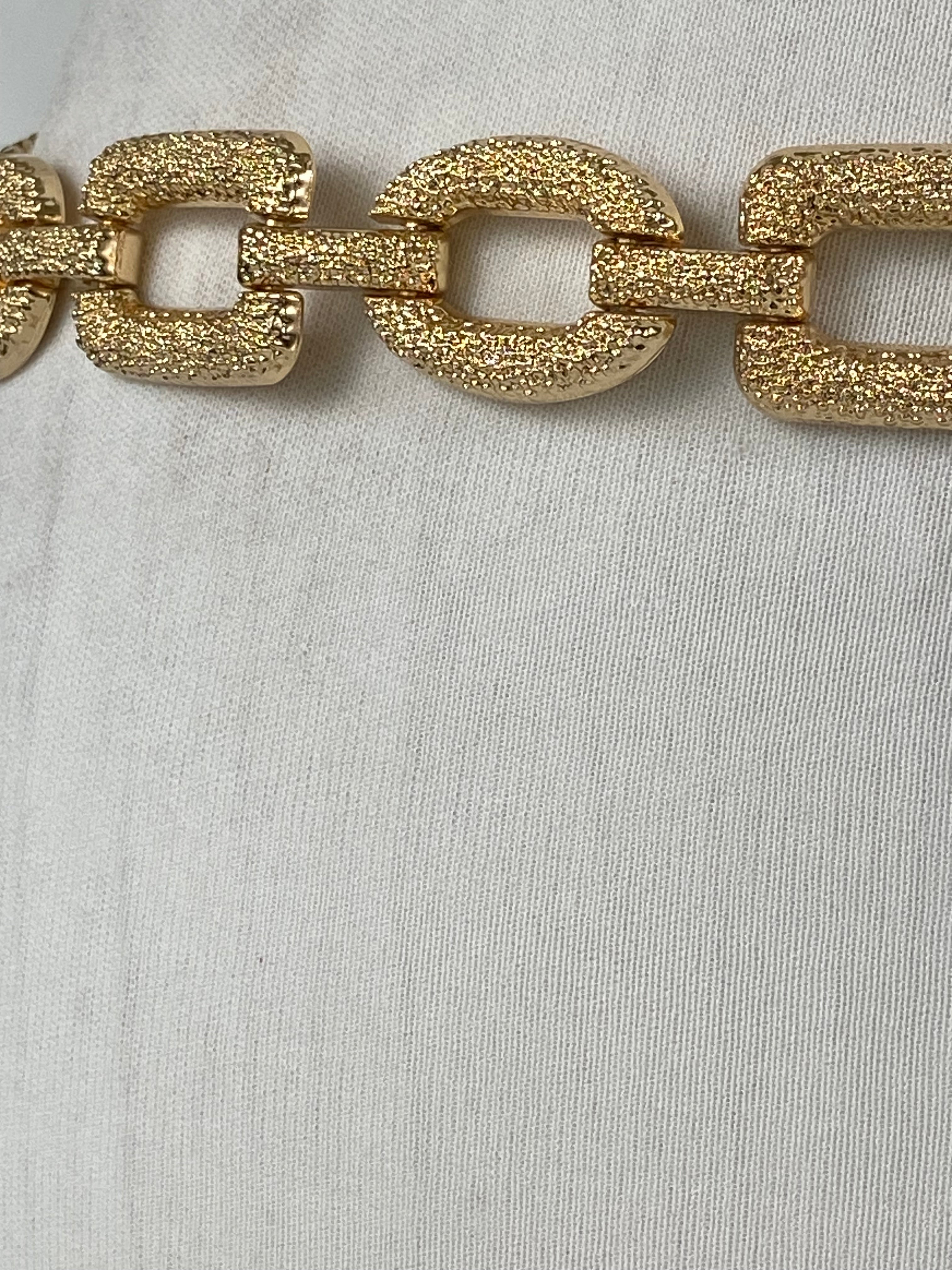 Gold waist chain belt