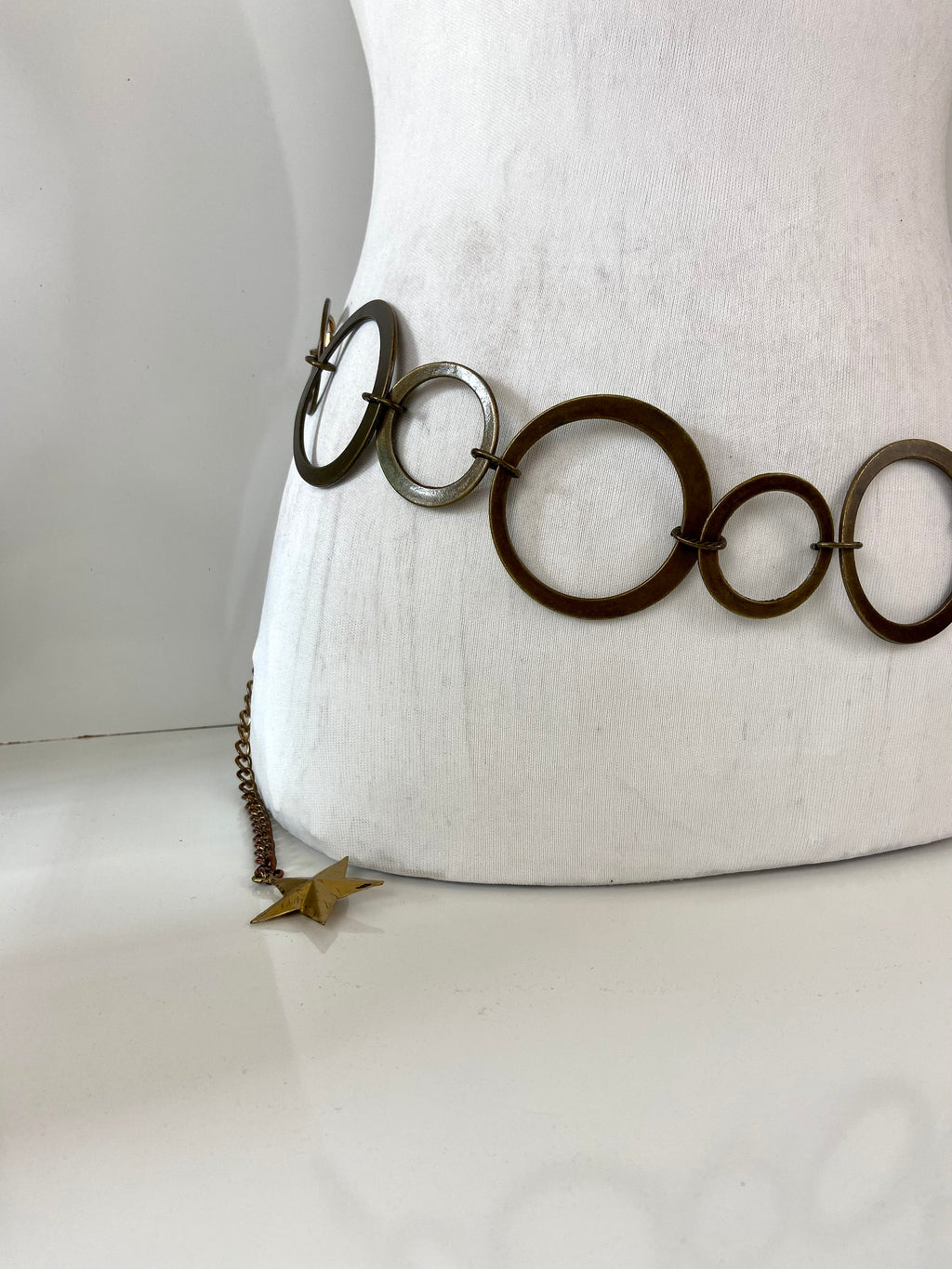 Bronze Big Circles Belt