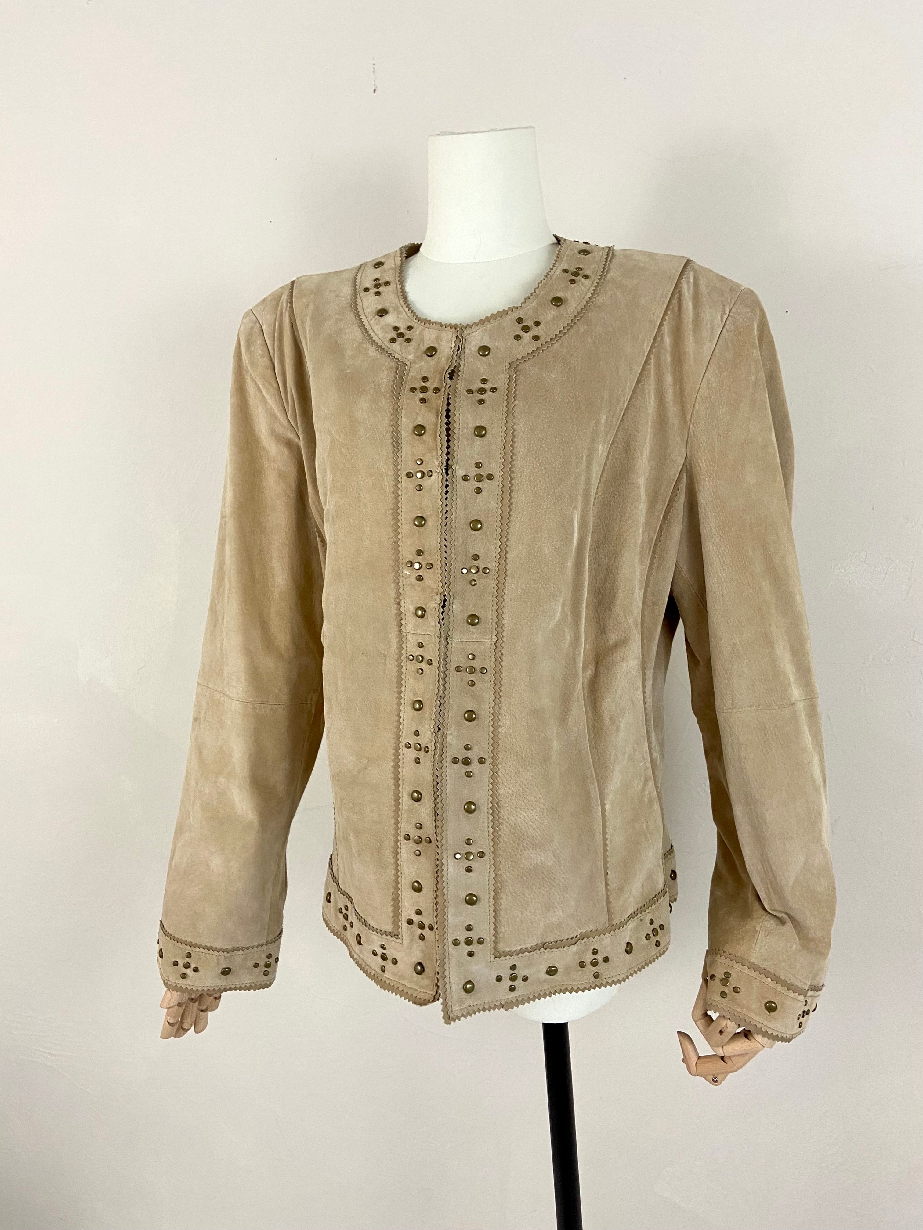 Pamela McCoy leather jacket
