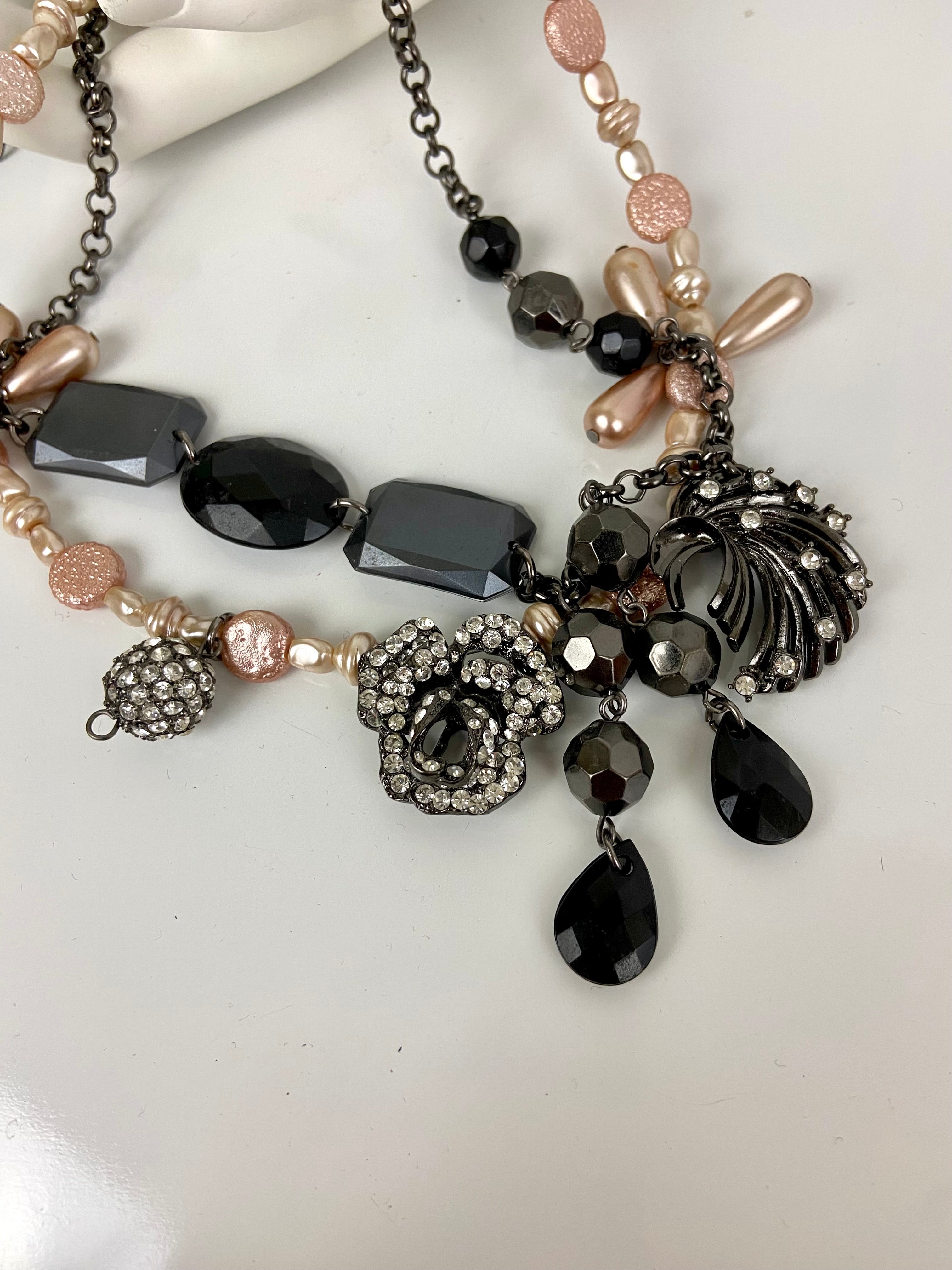 Layered Beads Choker