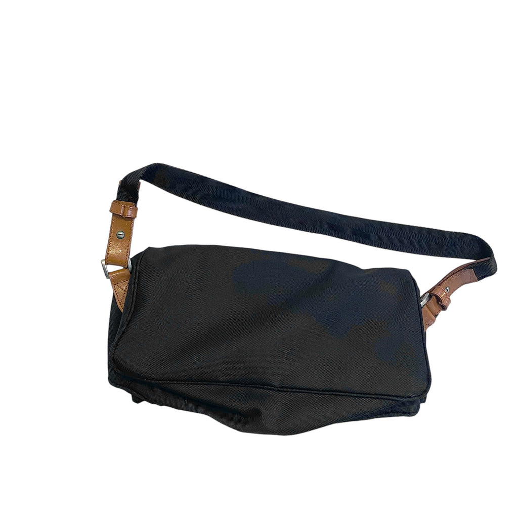 Vintage Armani Jeans Black Utility Belt Bag (S/M)