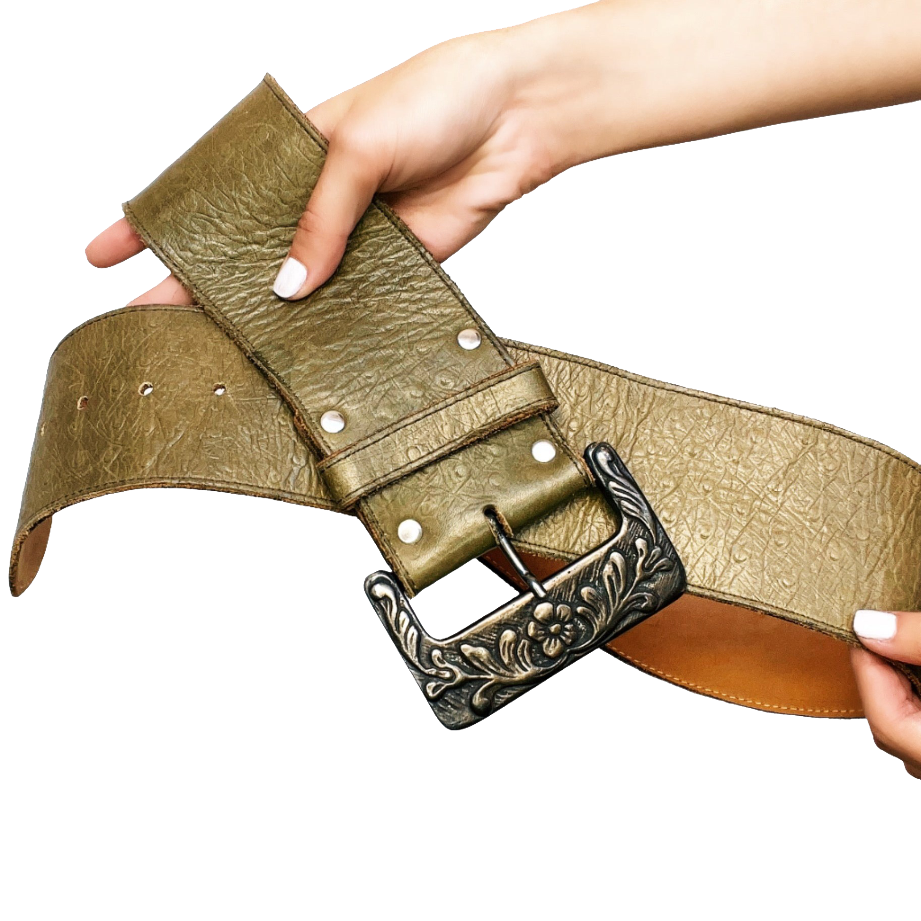 Jumbo Genuine Leather Belt (M)