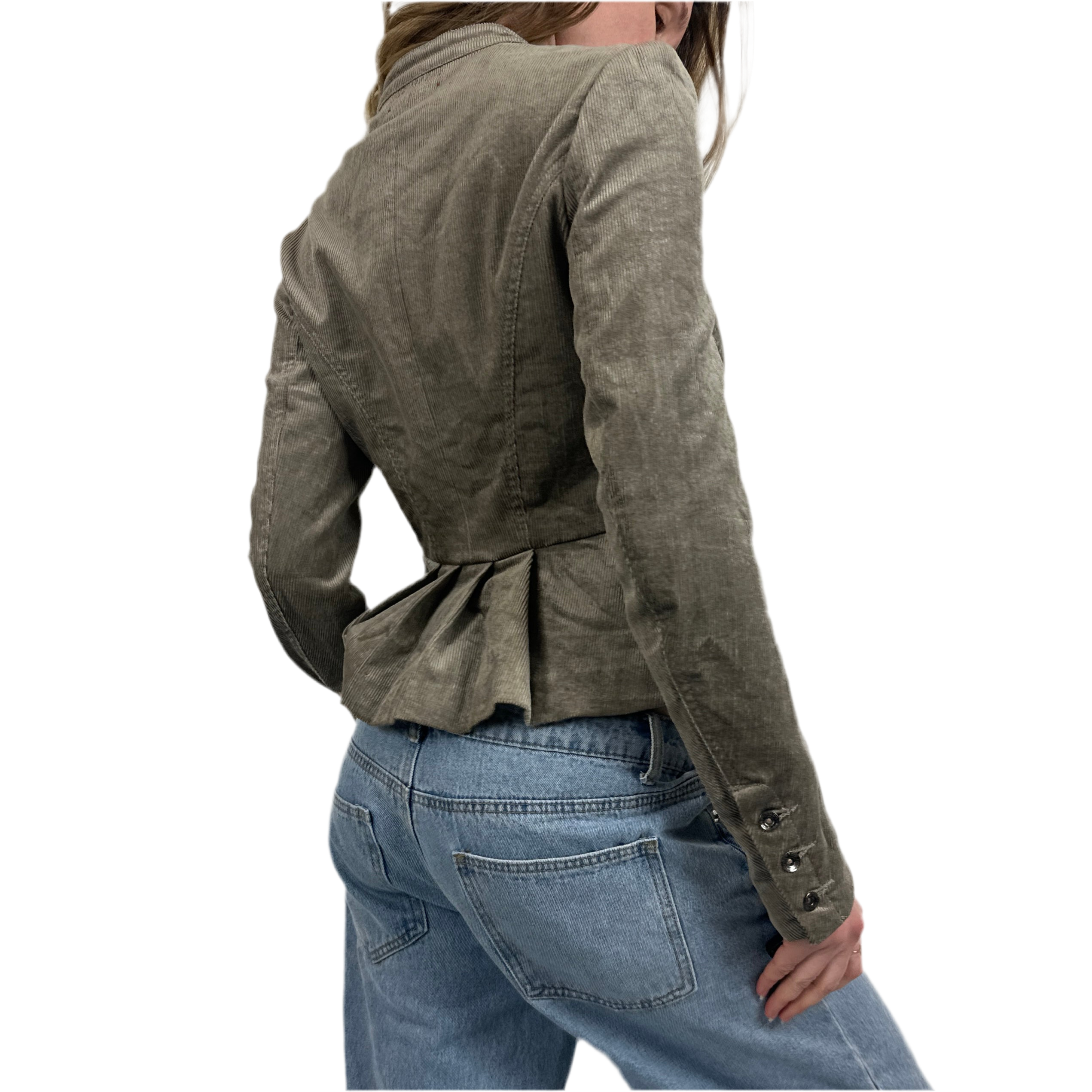 Parasuco Green Corduroy Jacket