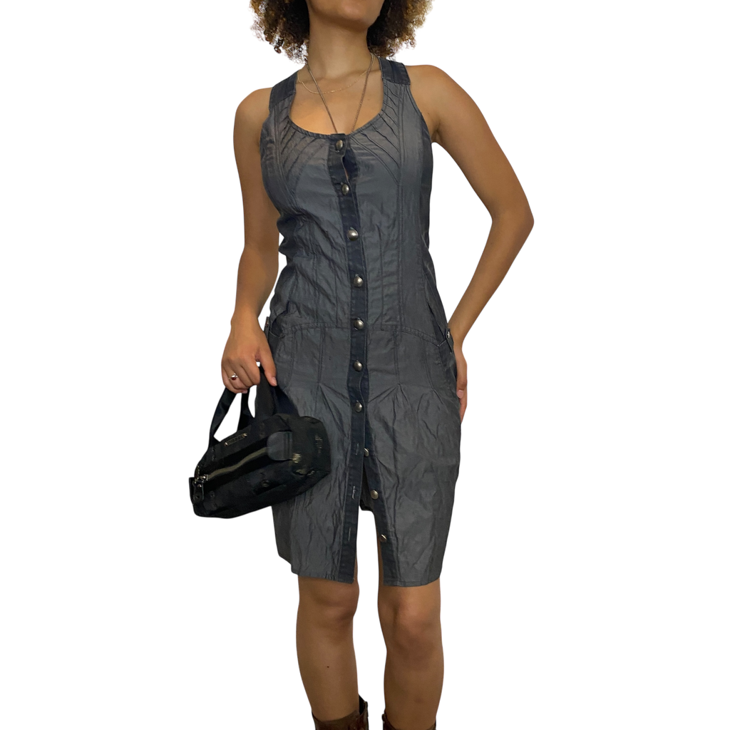 Vintage French Archive Utility Dress (S)