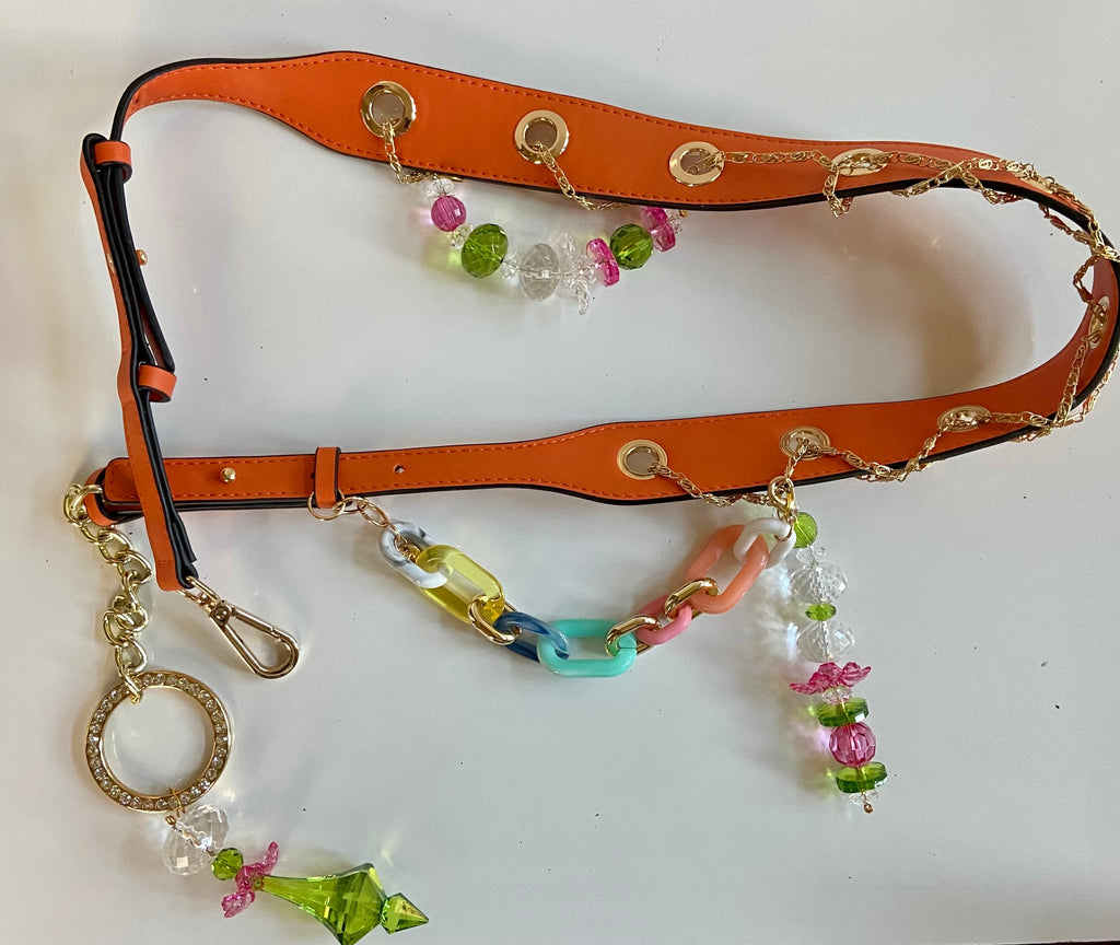 Colorful waist belt