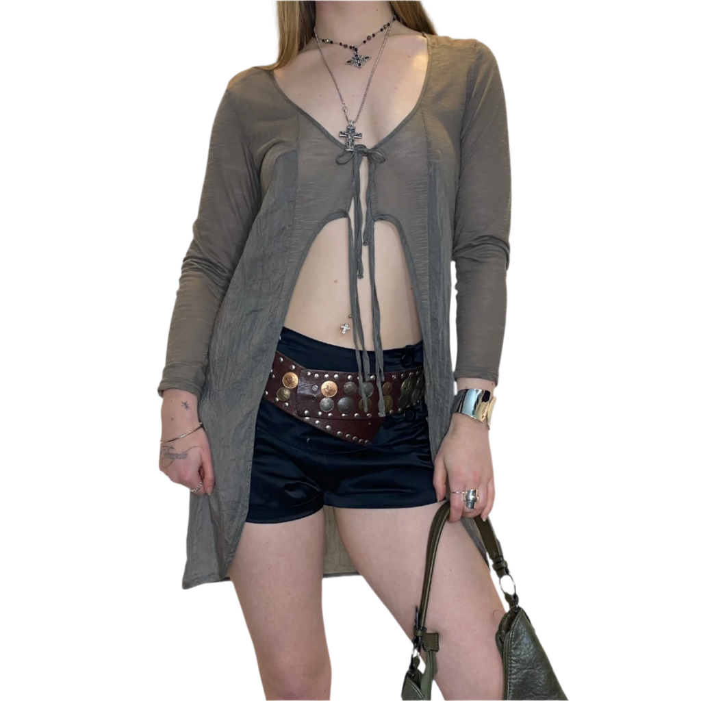 Vintage Archive Parisian Tie Up Cardigan (S/M)