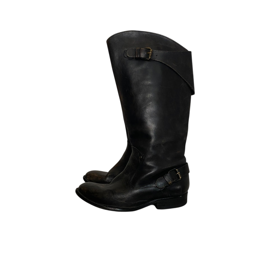 Vintage Diesel Style Lab Biker Boots (UK 5 EU 38 US 7)