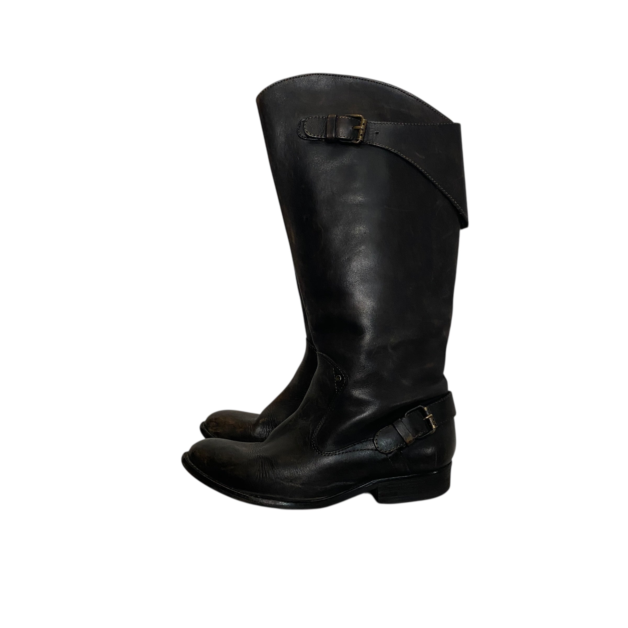 Vintage Diesel Style Lab Biker Boots (UK 5 EU 38 US 7)