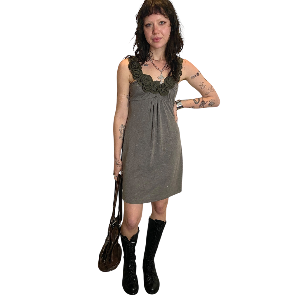 Vintage Coquette Babydoll Dress (S/M)