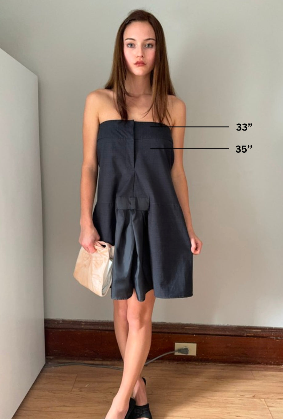Tailored Bow Dress (S)