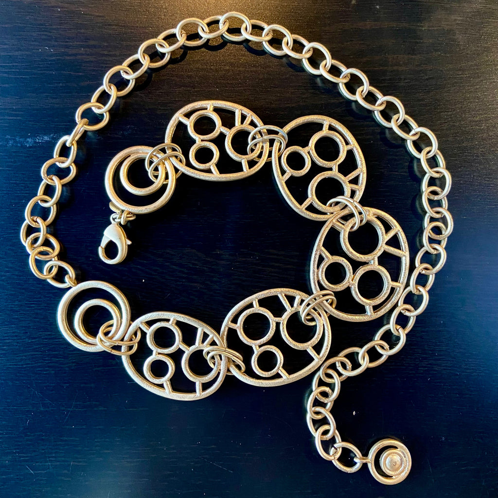 Vintage gold Chico's chain belt