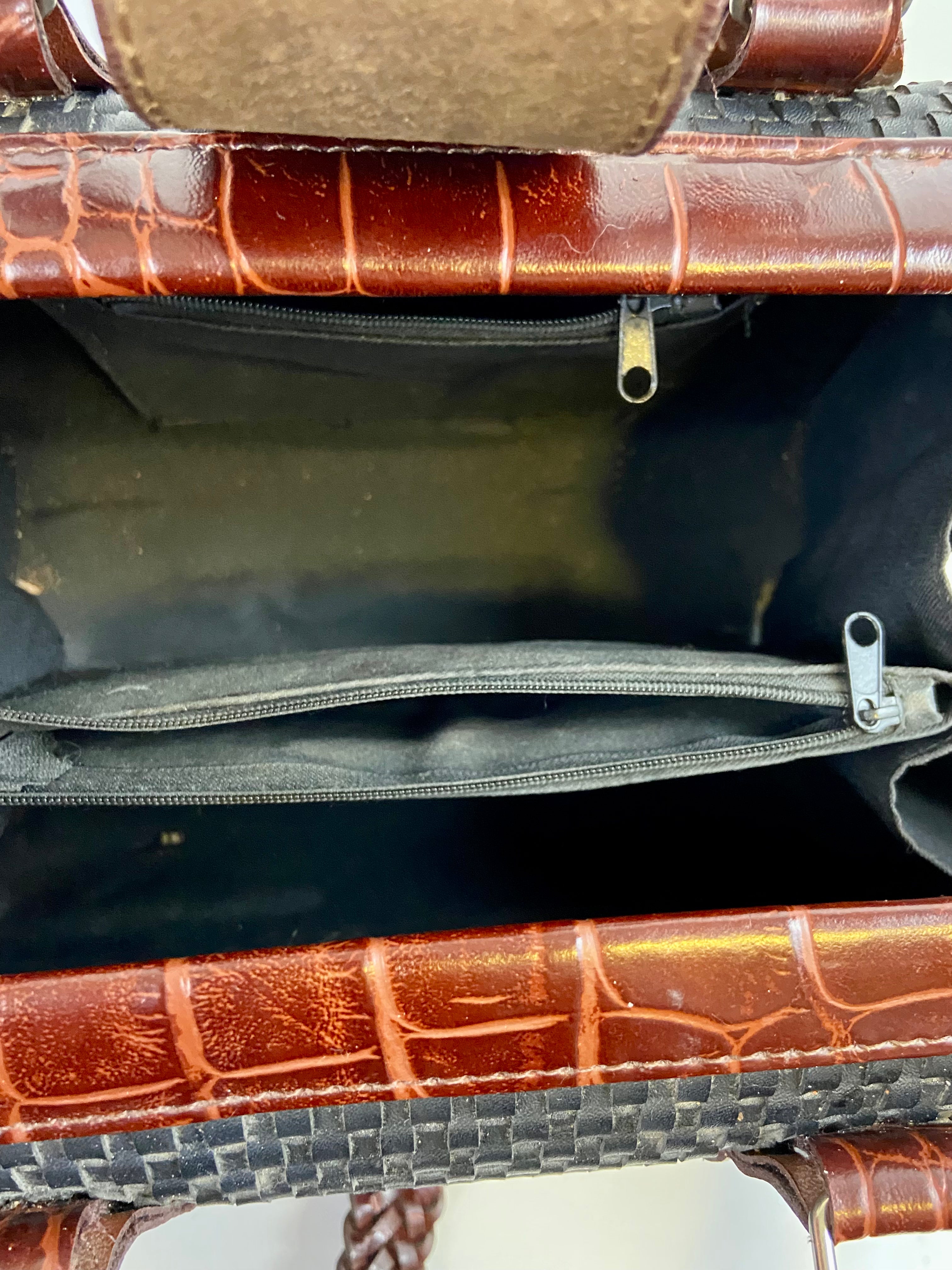 Vintage Heart Box Bag