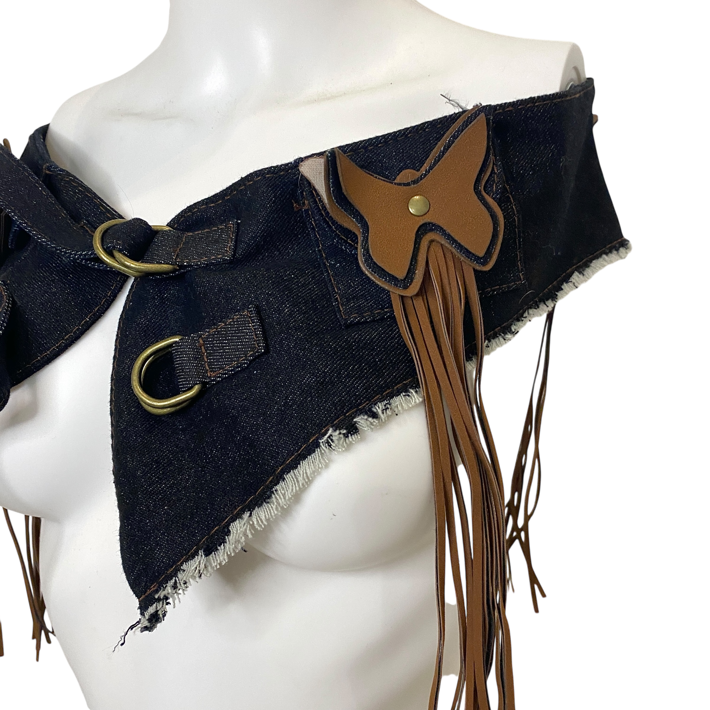 Vintage Utility Tassel Belt