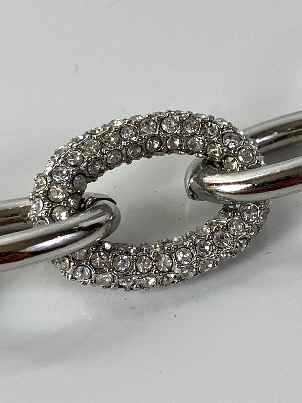 White and Silver Belt