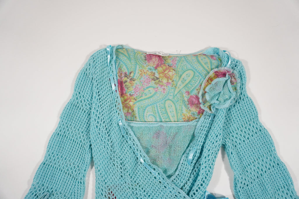 Zone Bleue Rosette Top (S)