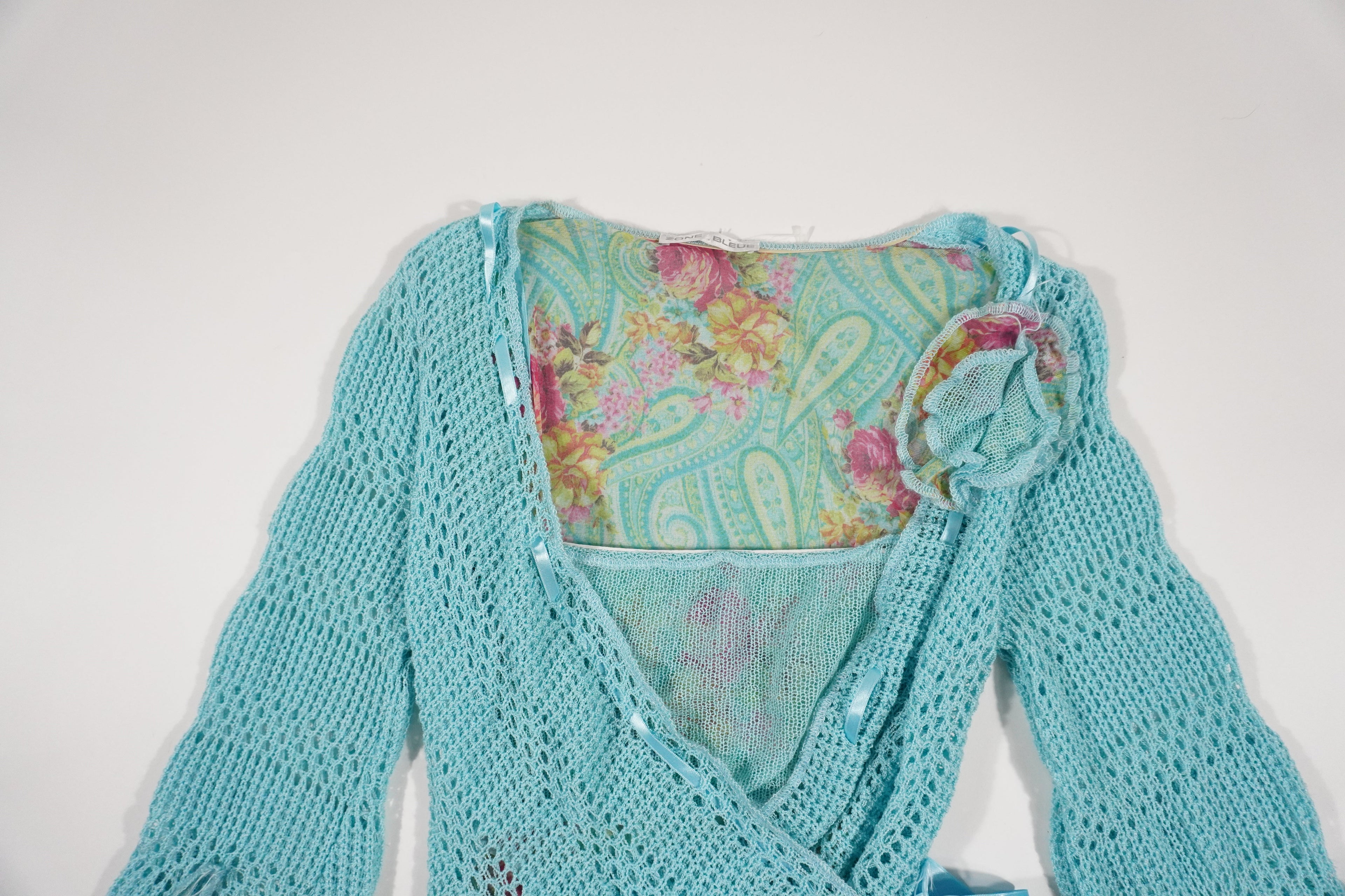 Zone Bleue Rosette Top (S)