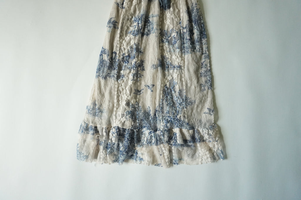 Zone Bleue Midi Dress (S)