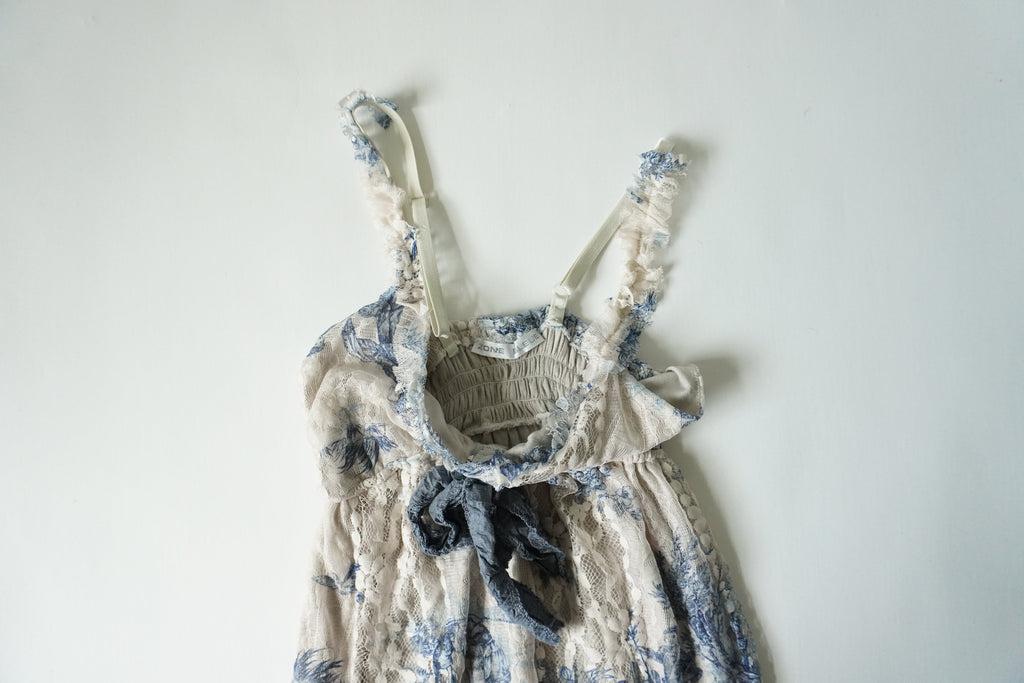 Zone Bleue Midi Dress (S)