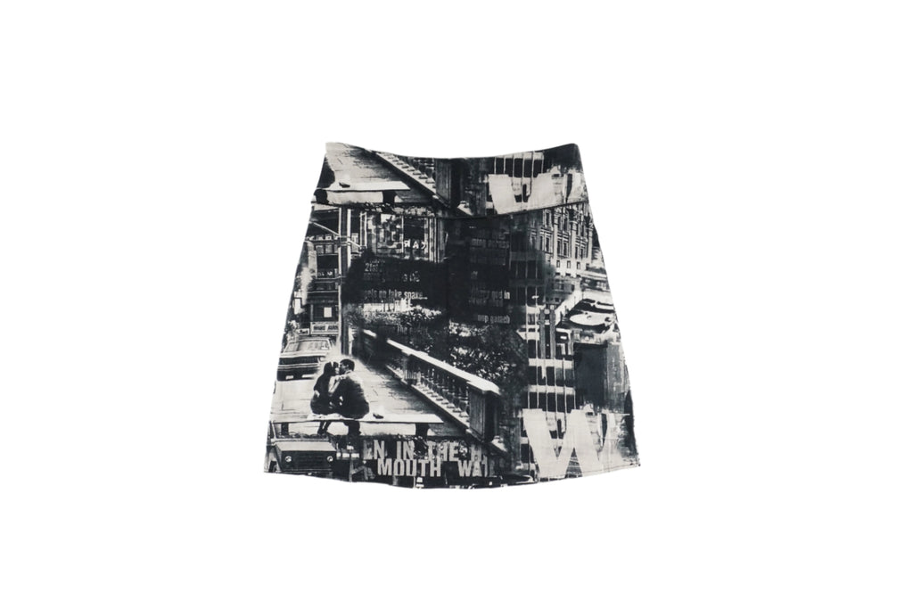 French Printed Skirt (L)