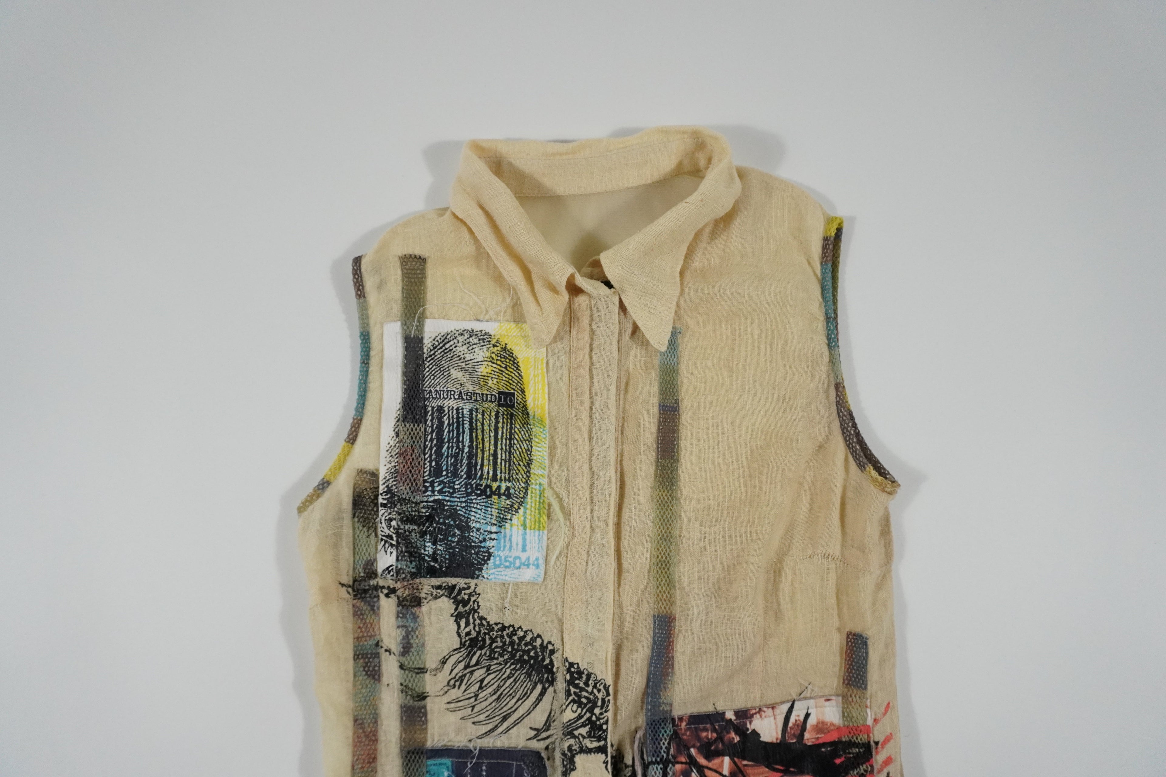 Italian Mixed Media Top (S)