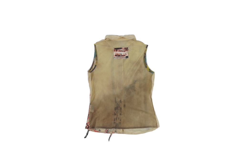 Italian Mixed Media Top (S)