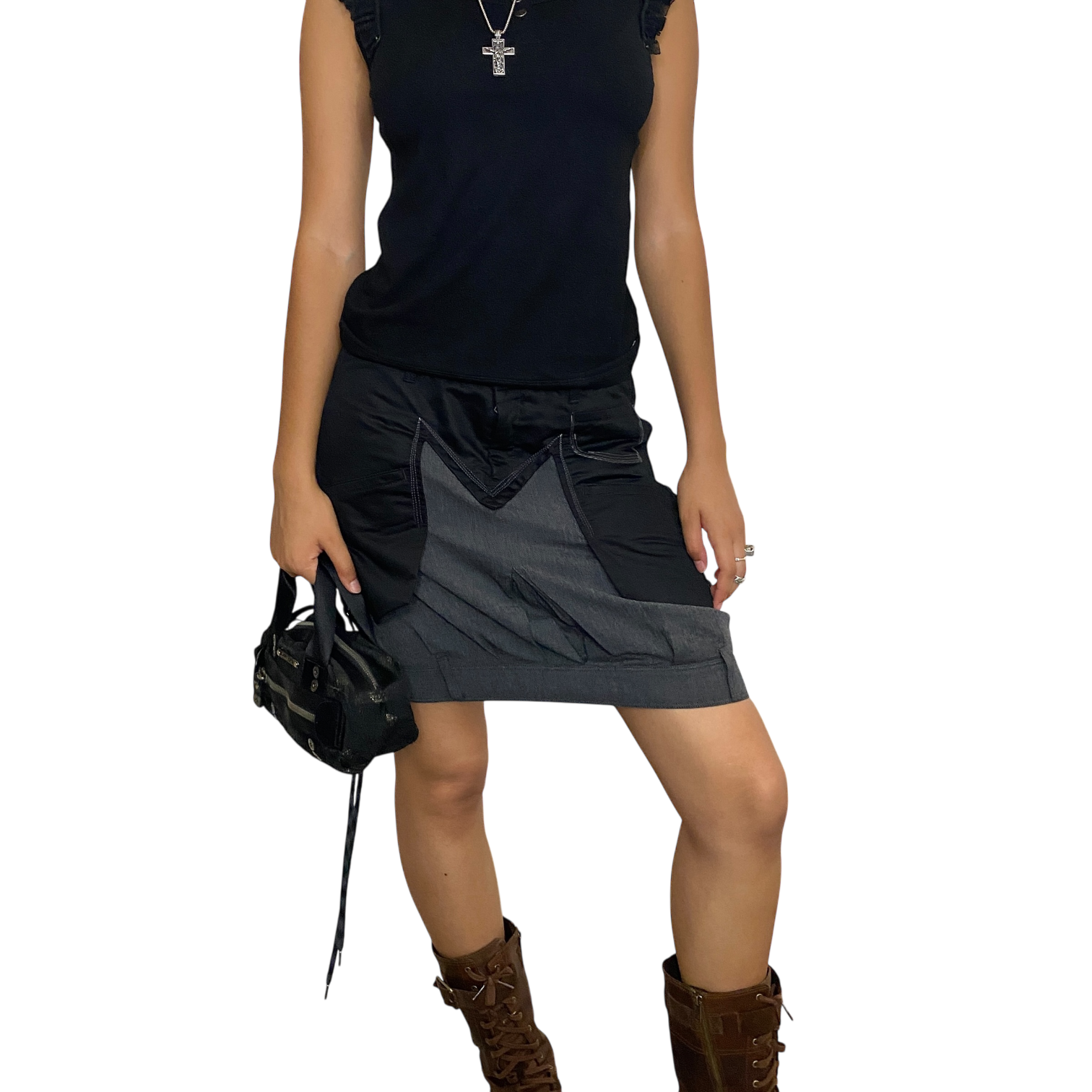 Vintage Marithe Francois Girbaud Skirt (M)