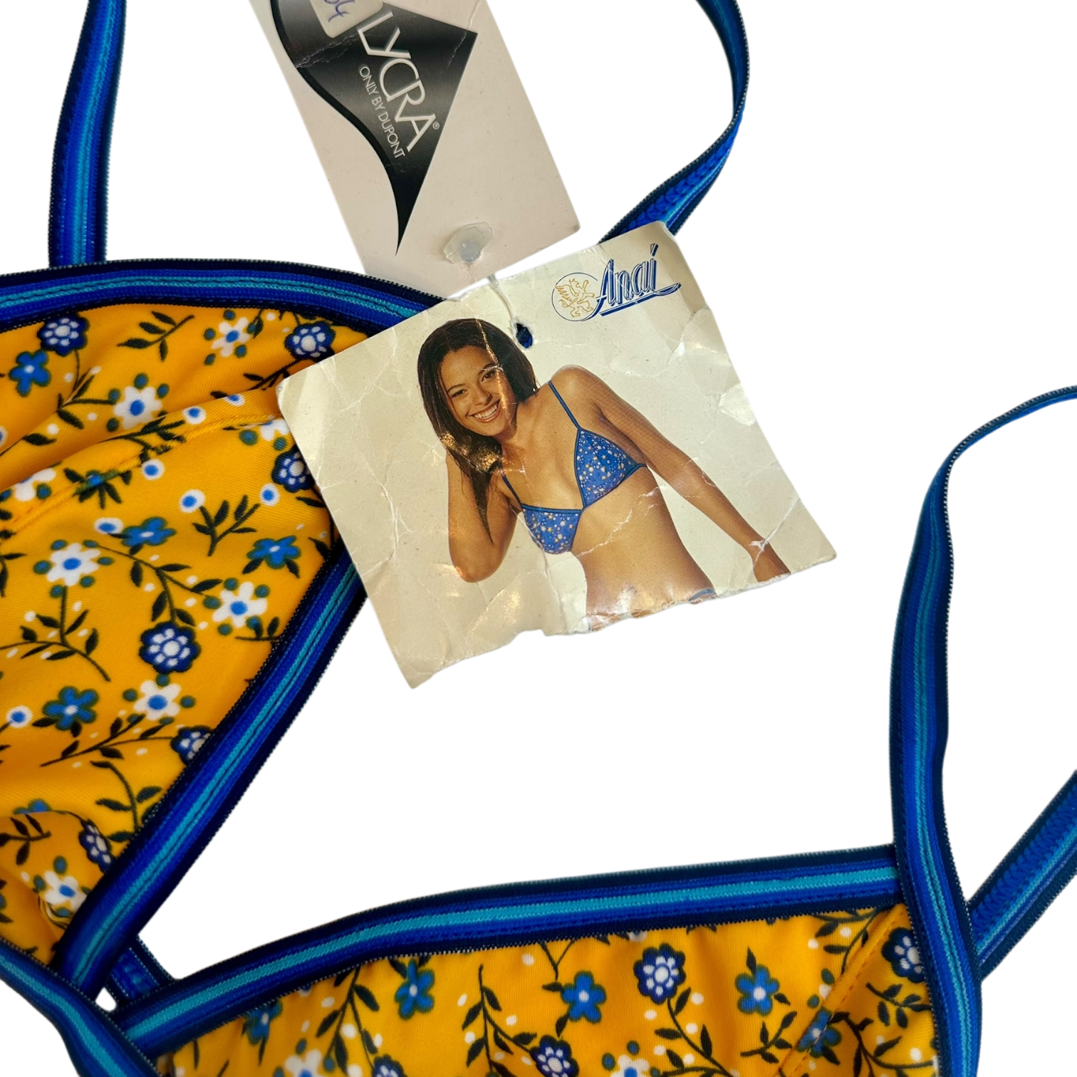 90s Deadstock Floral Bikini (XS/S)