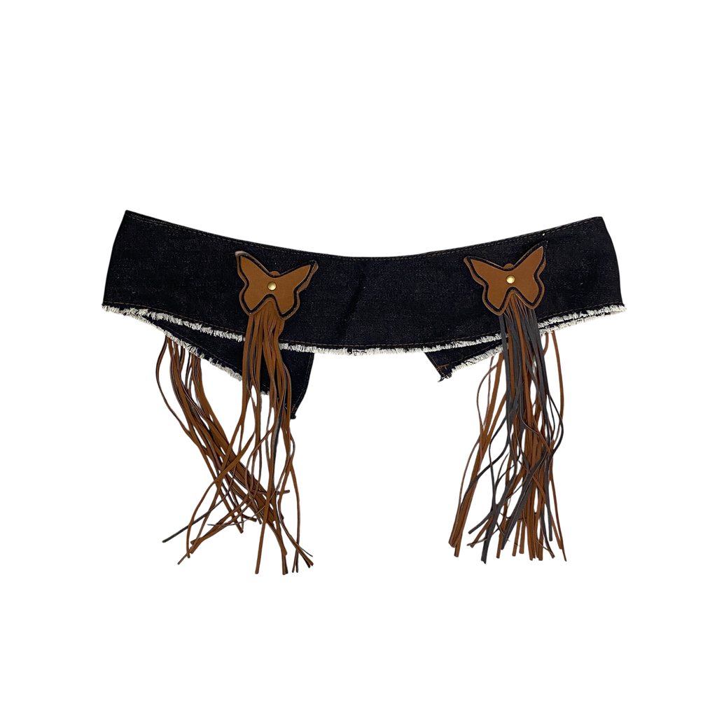 Vintage Utility Tassel Belt