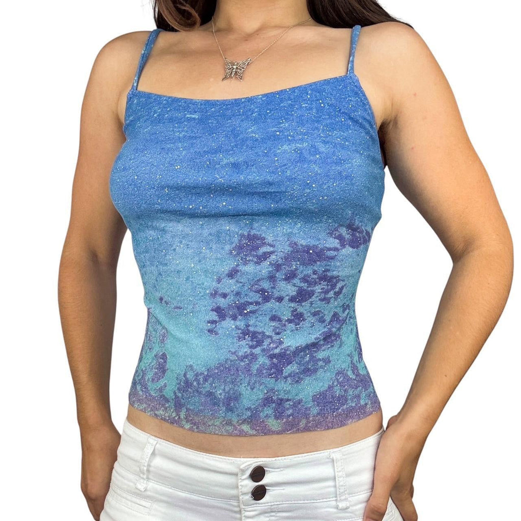 Italian Vintage Sky Print Cami (S/M)