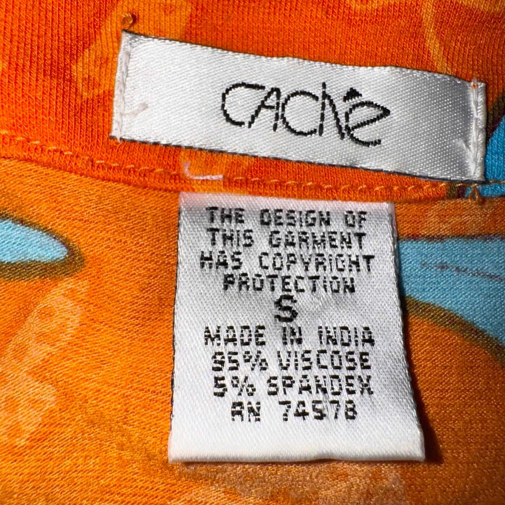 Caché Embellished Tie Dye Blouse (S/M)