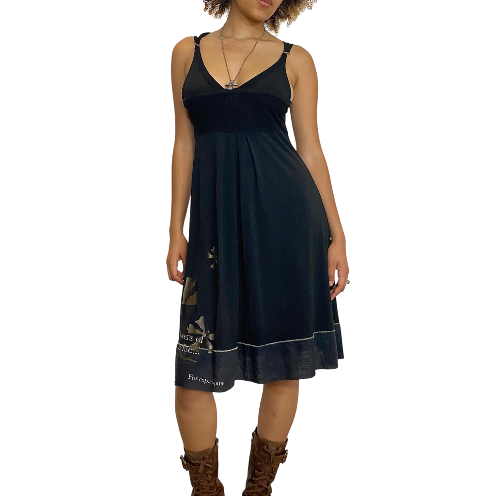 Vintage Cop Copine Summer Dress (S/M)