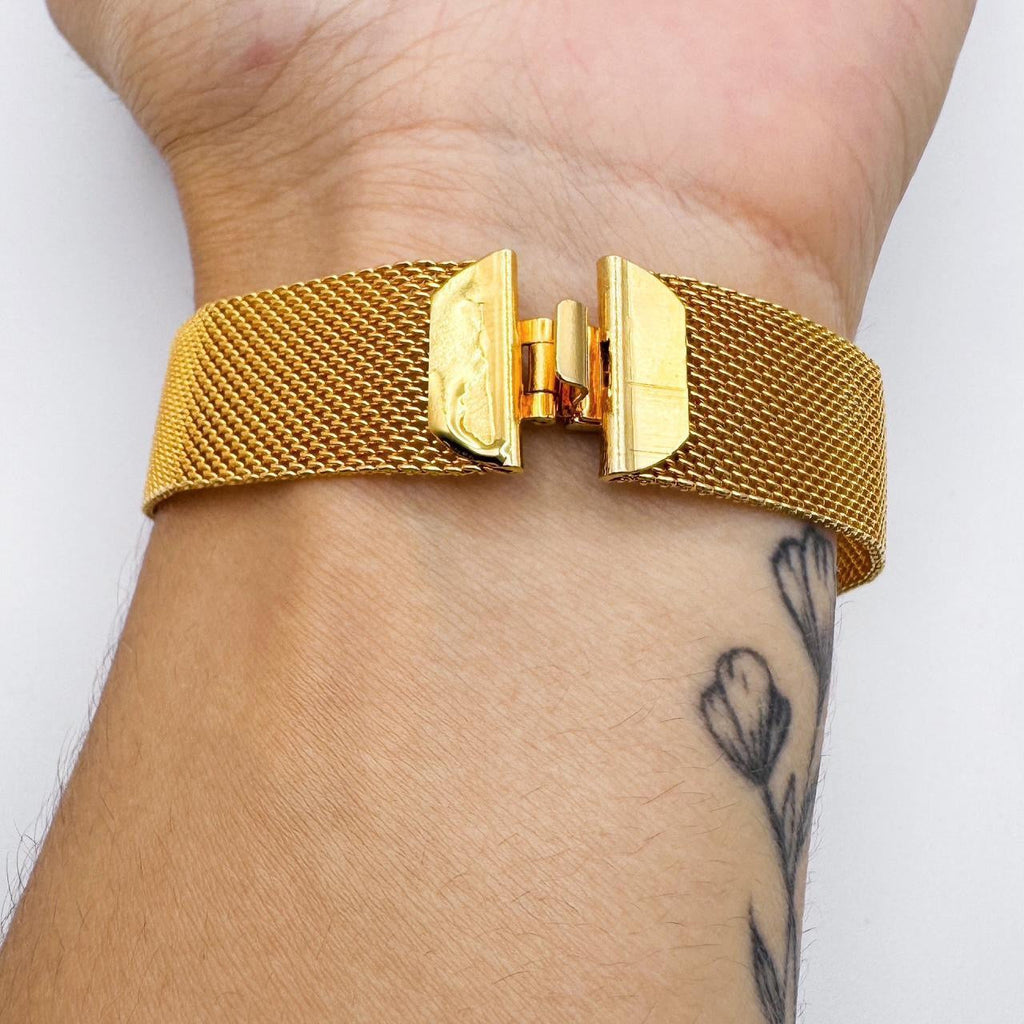 1960s Metal Mesh Bracelet