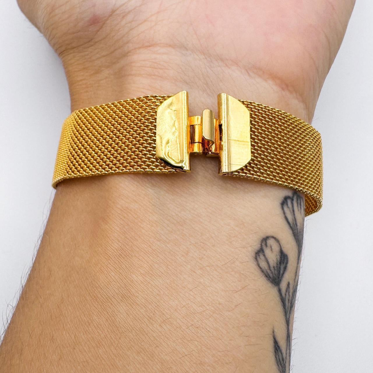 1960s Metal Mesh Bracelet