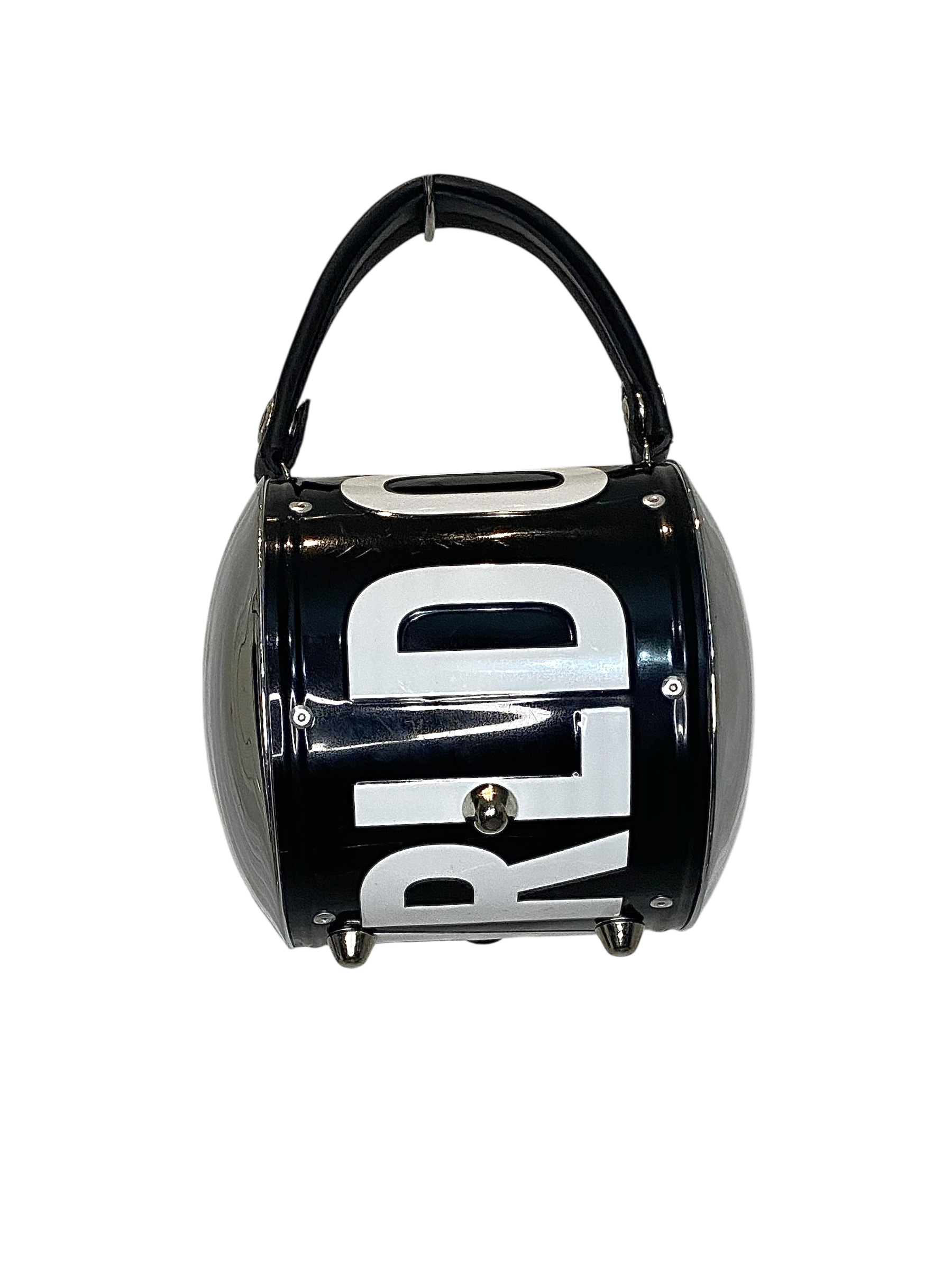 Vintage License Plate Upcycled Bag