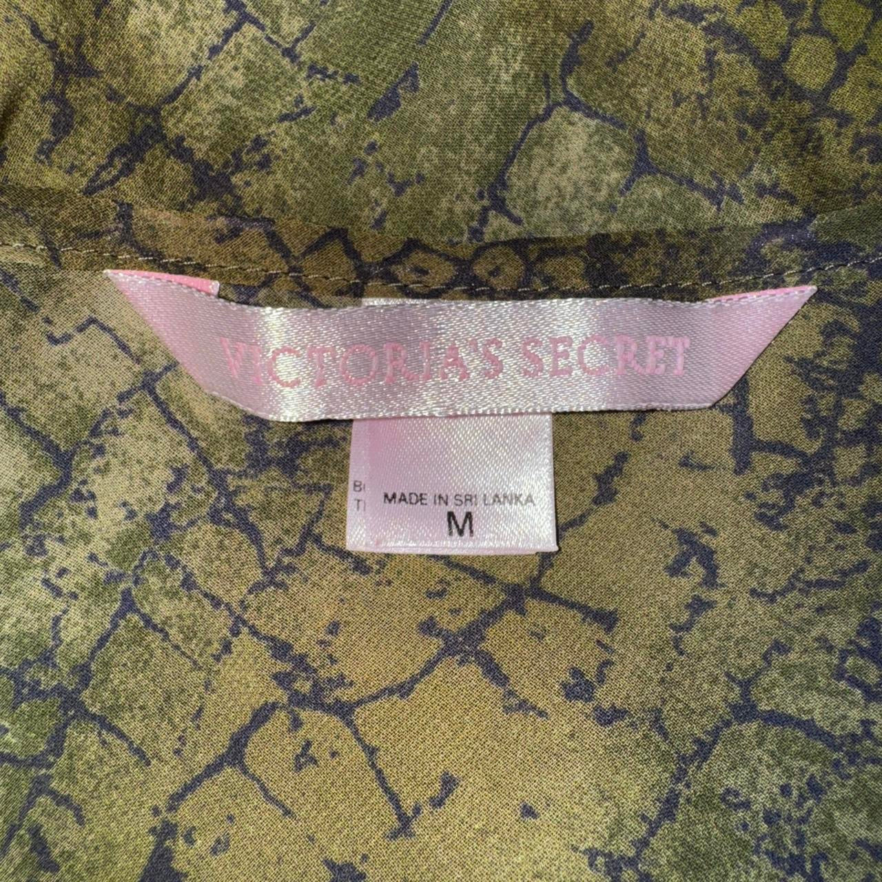 Y2K Victoria's Secret Snake Print Slip (M)