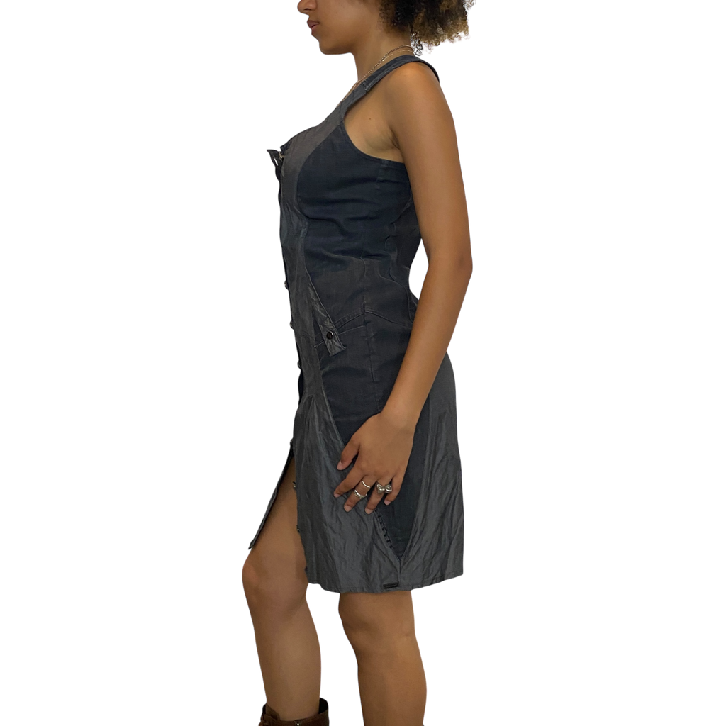 Vintage French Archive Utility Dress (S)