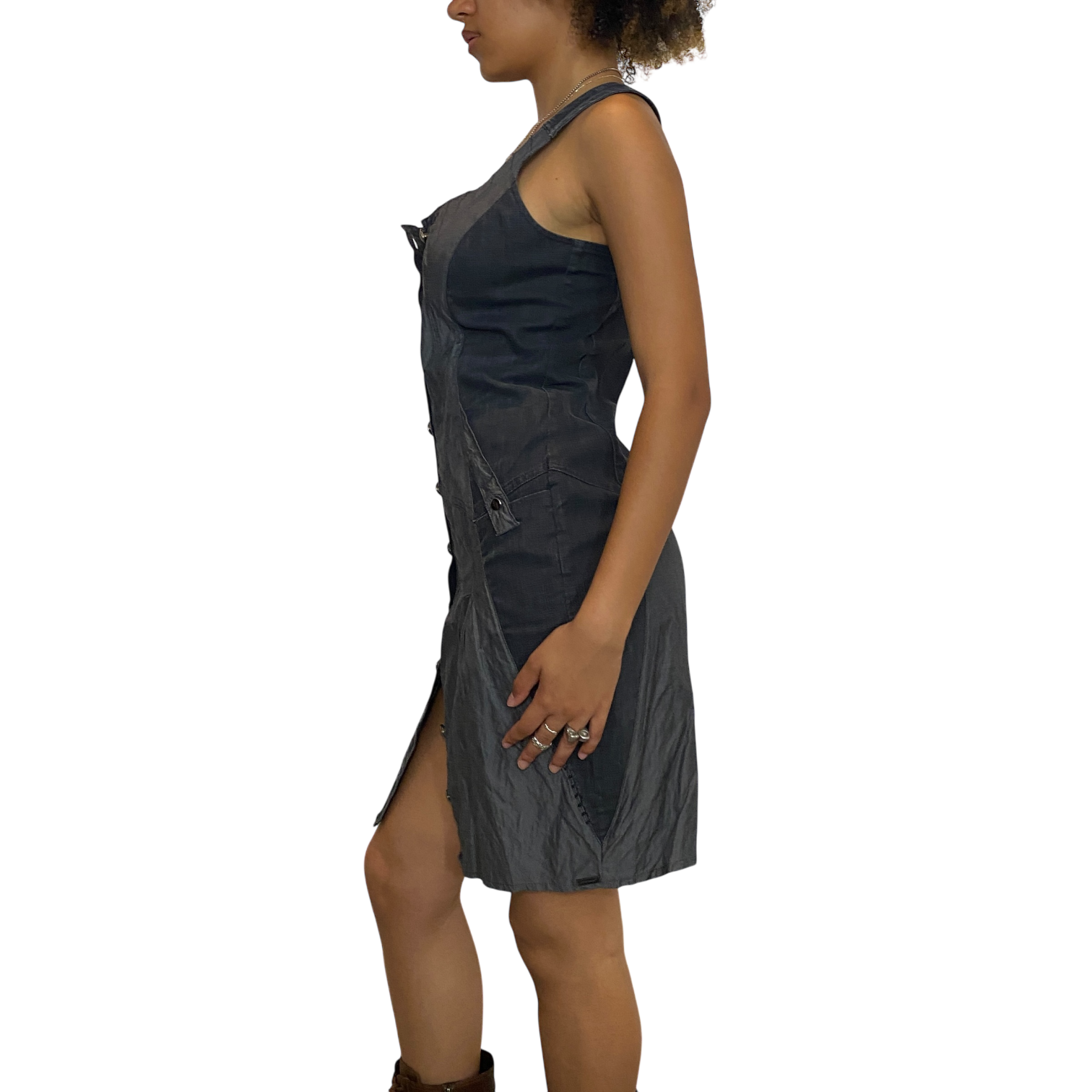 Vintage French Archive Utility Dress (S)