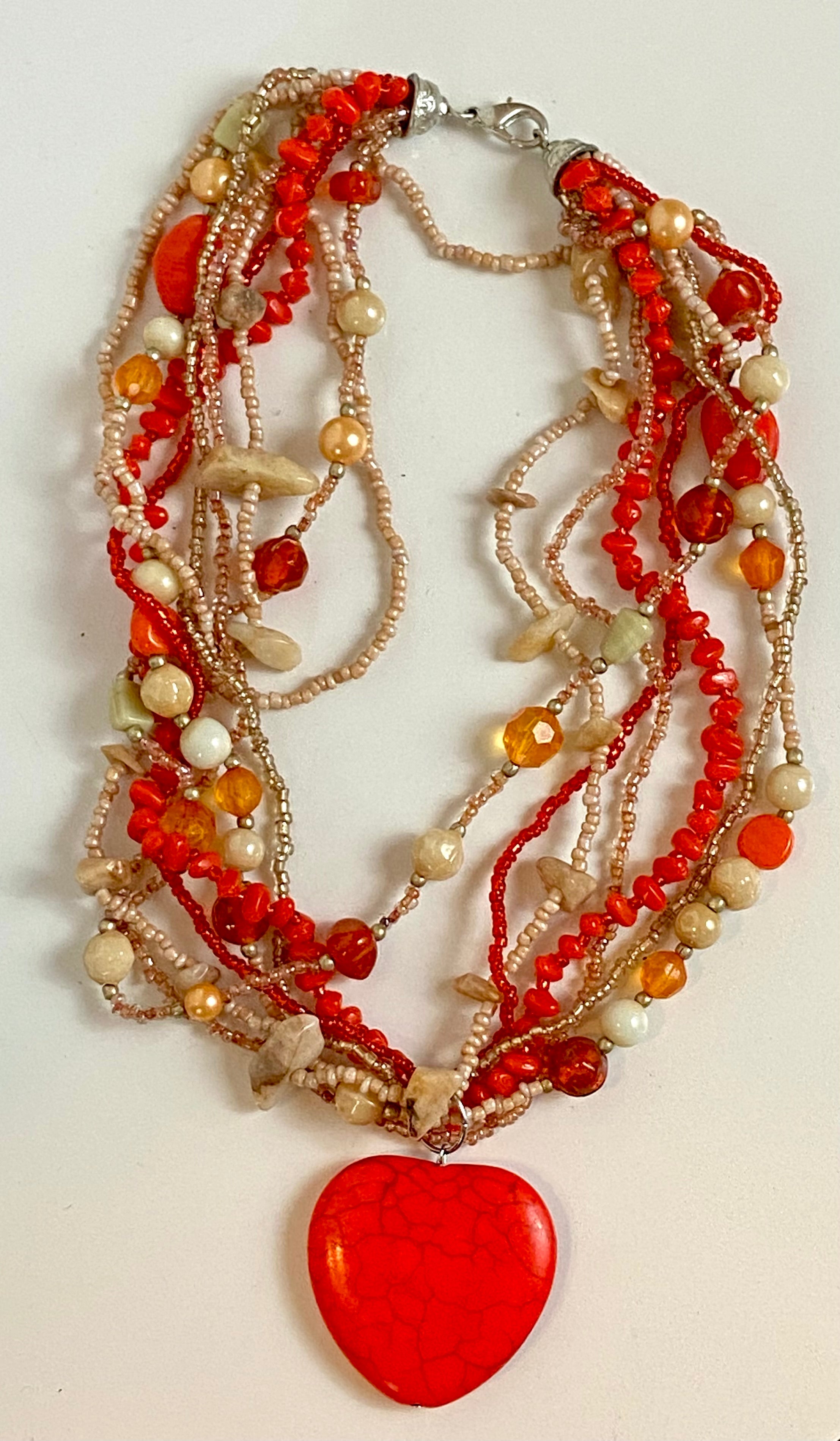 My Red ❤️ Heart Choker