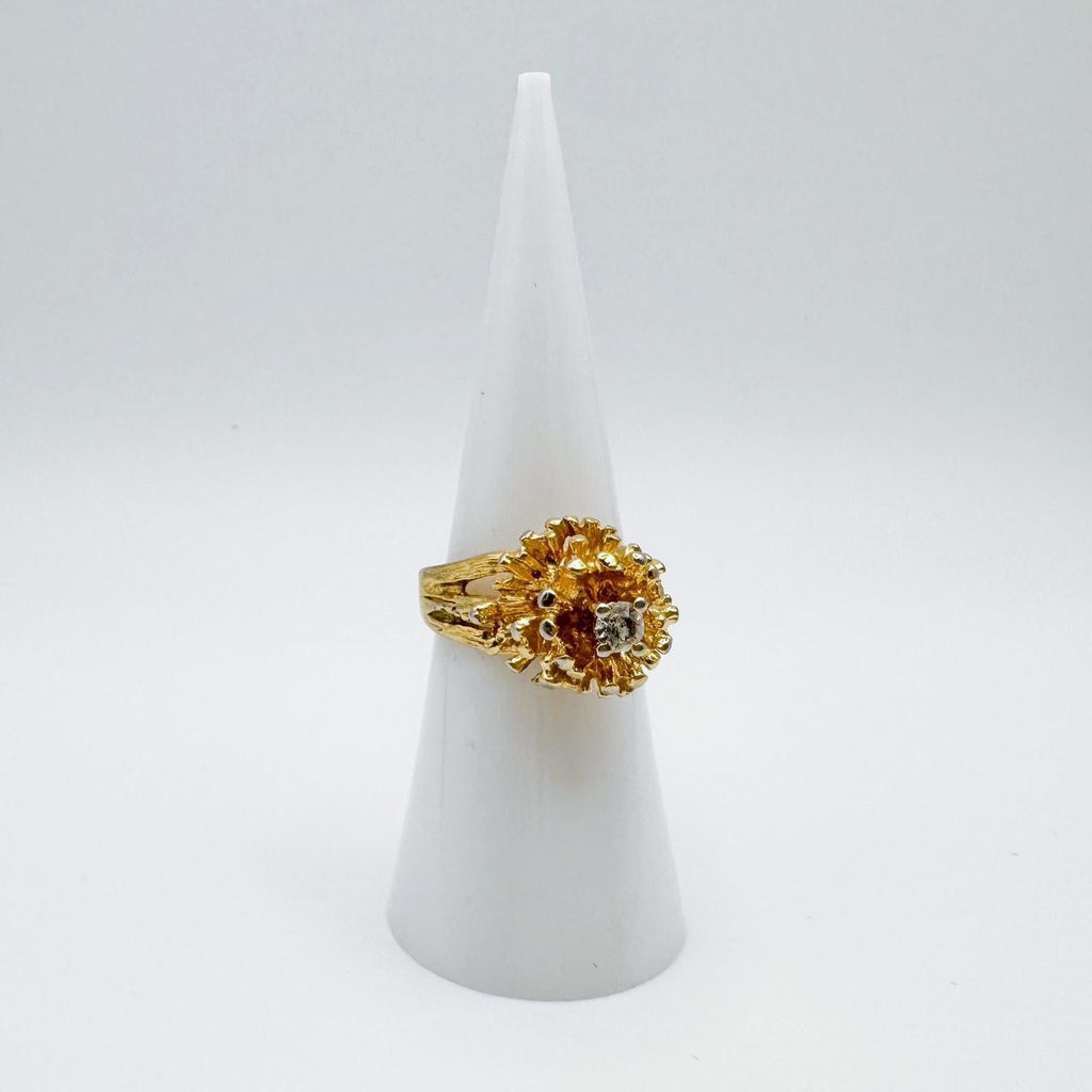 18K Gold Plated Flower Ring (6)