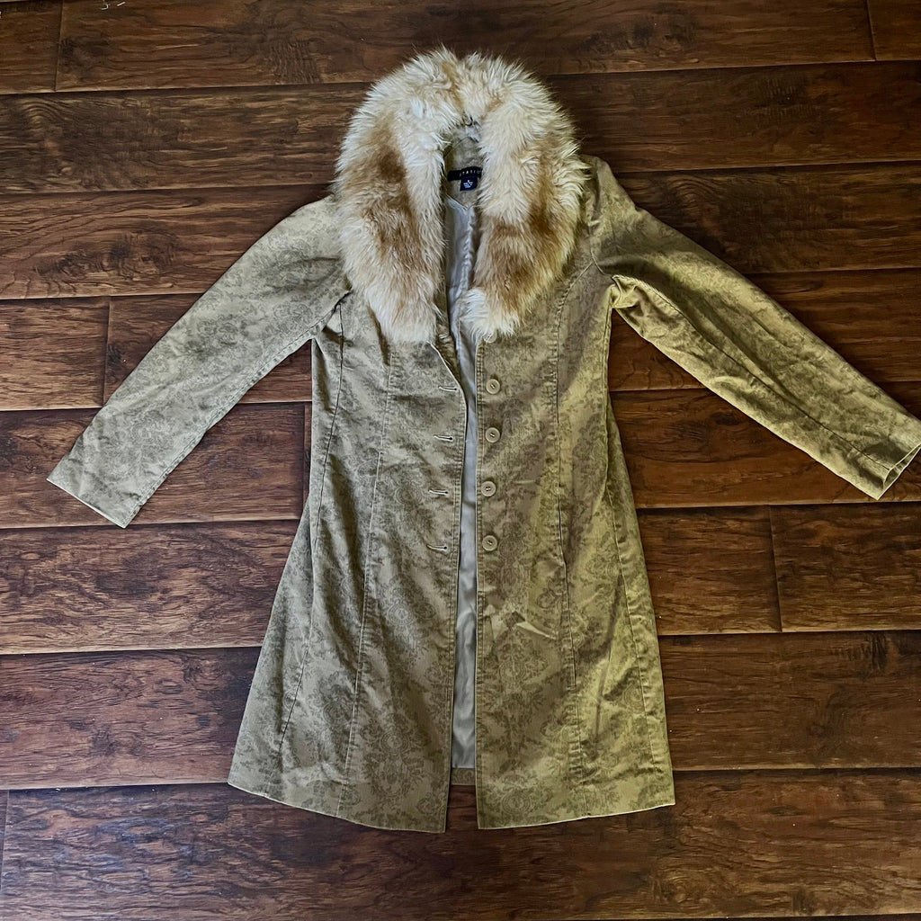 Paisley Afternoon Trench (S)