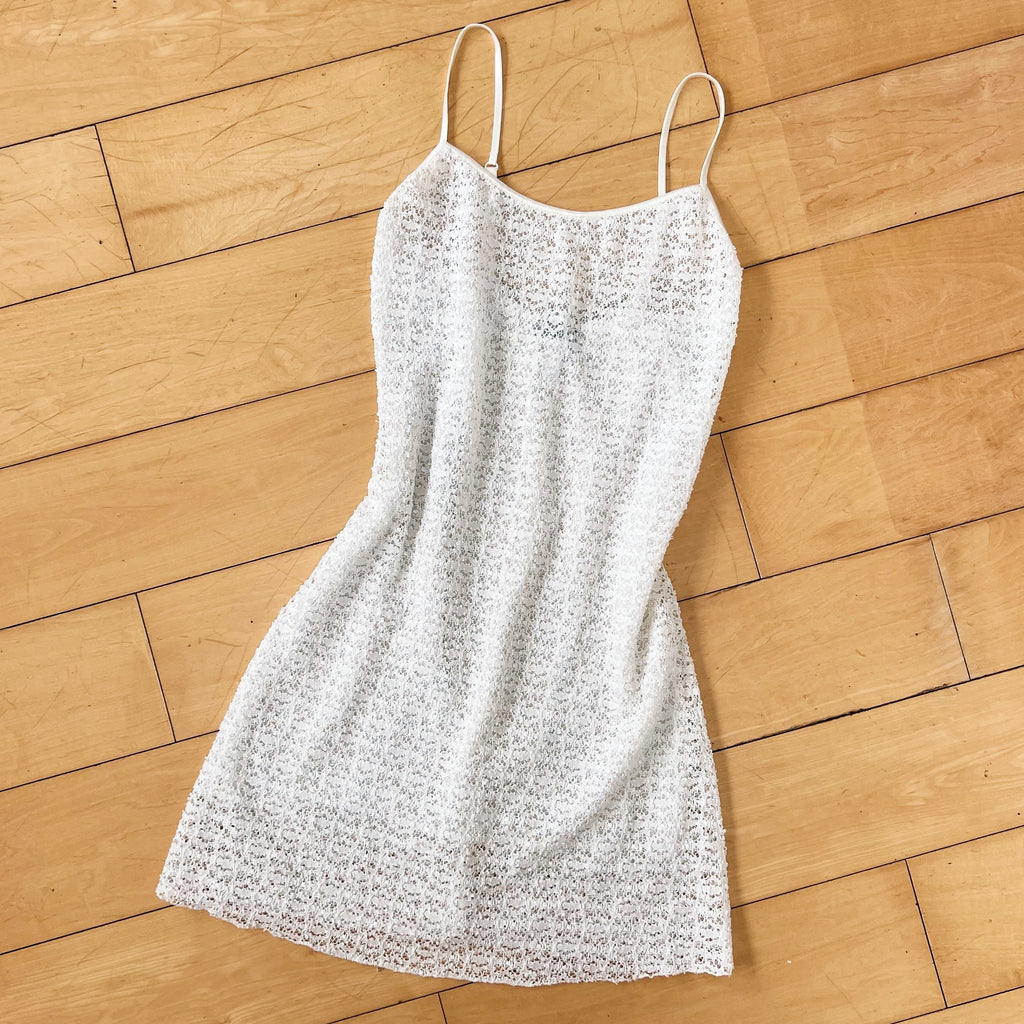 Cosabella Lacy Mini Slip Dress (S)