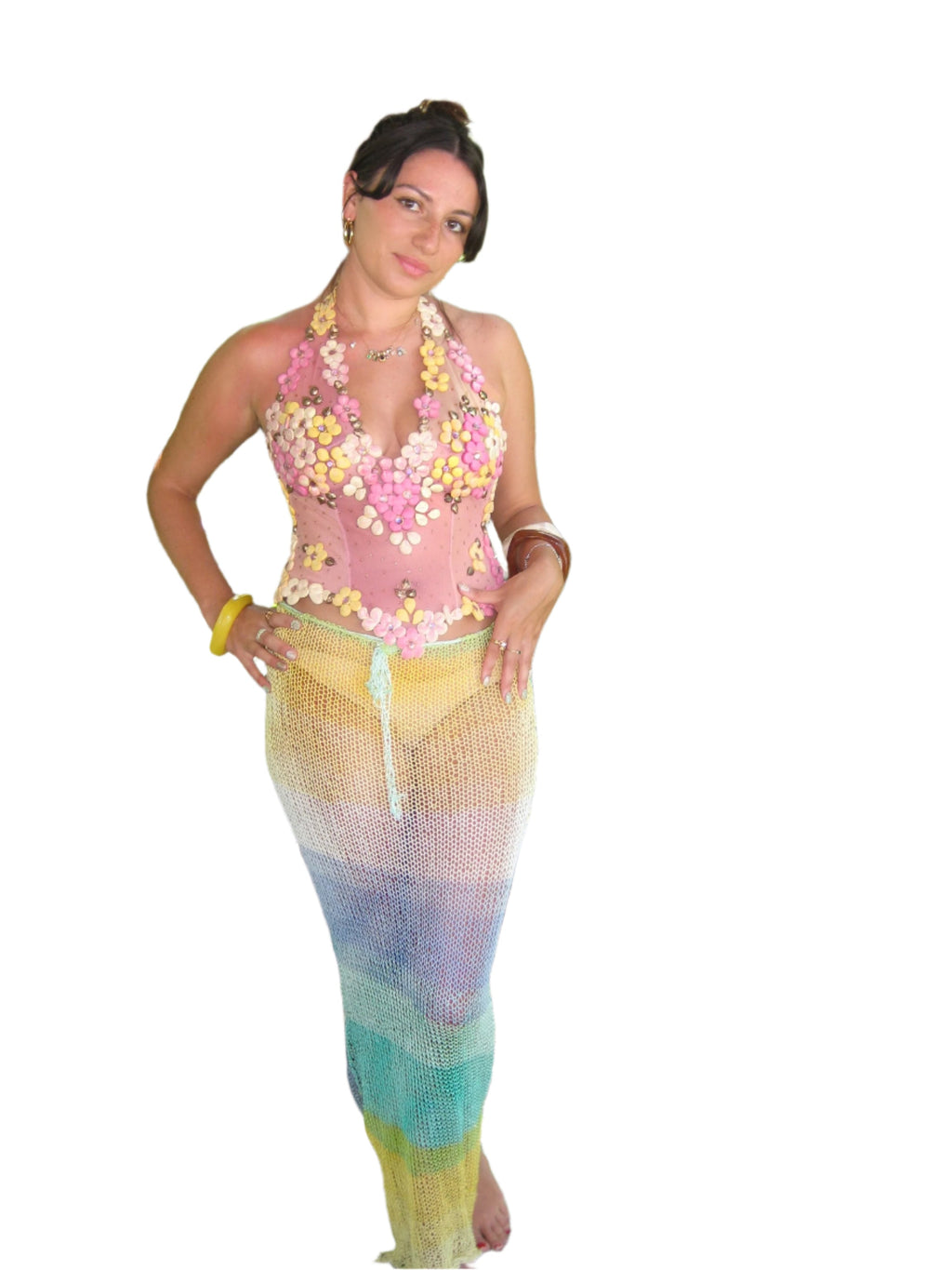 Ocean Serenade Maxi Skirt (XS-XL)