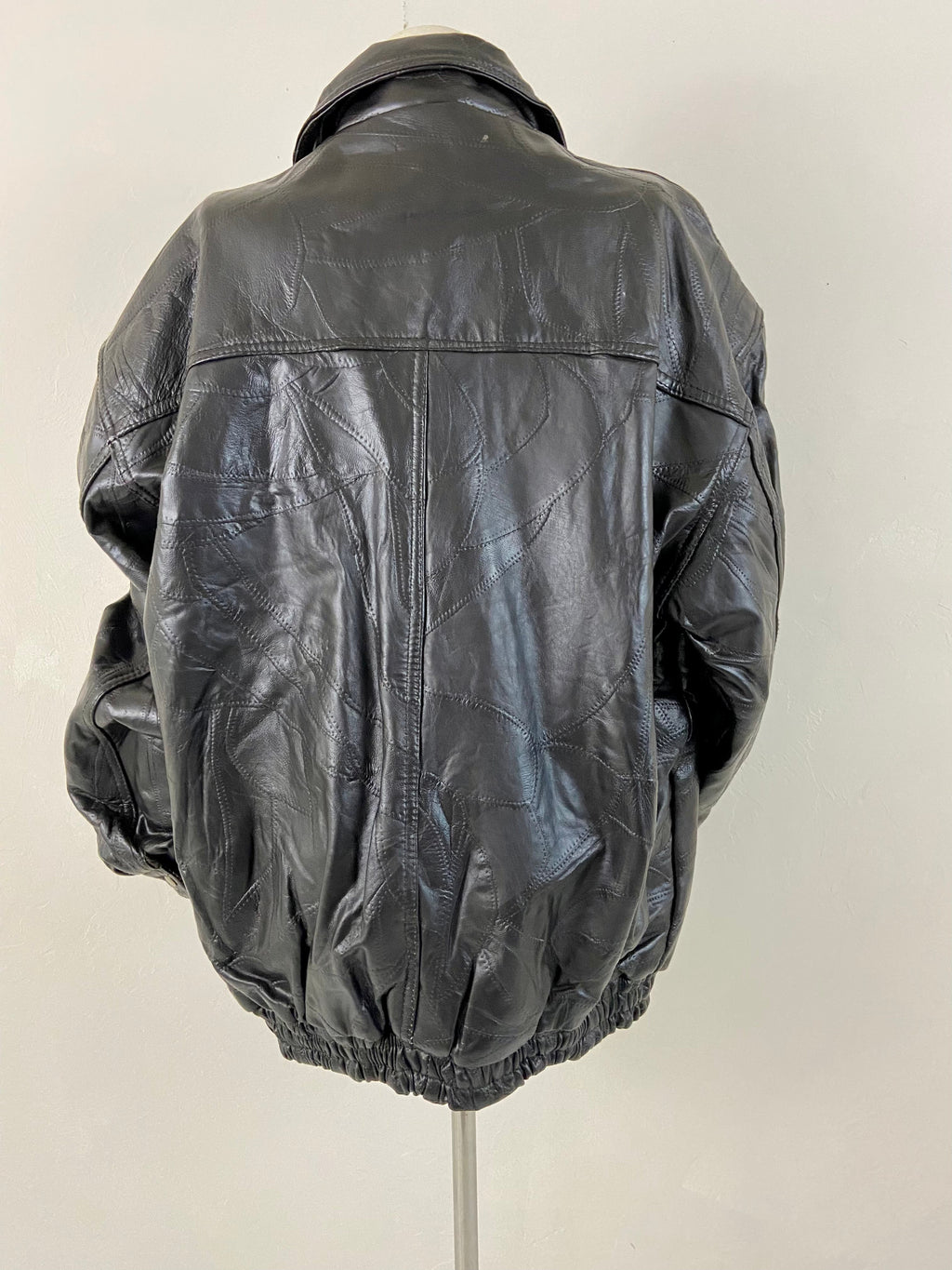 Black Leather Jacket (2X)