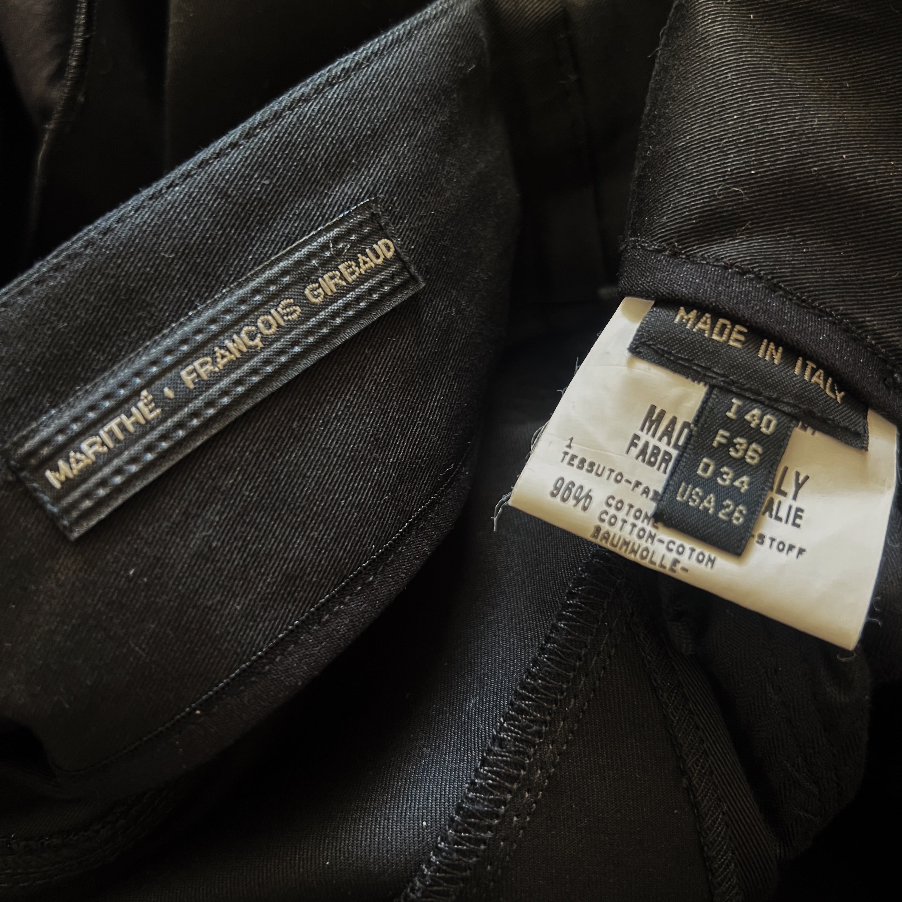 Girbaud Flirty Black Pencil Skirt (S)