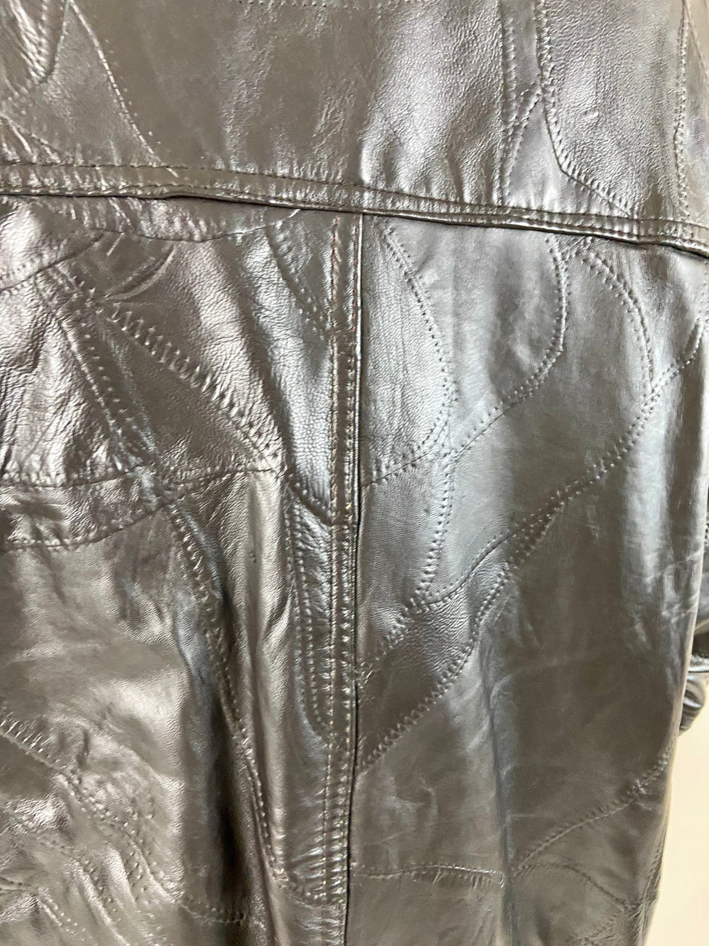Black Leather Jacket (2X)