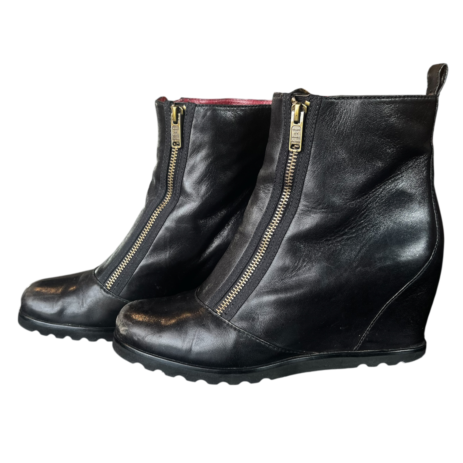 Marc Jacobs Double Zipper Wedges (9)