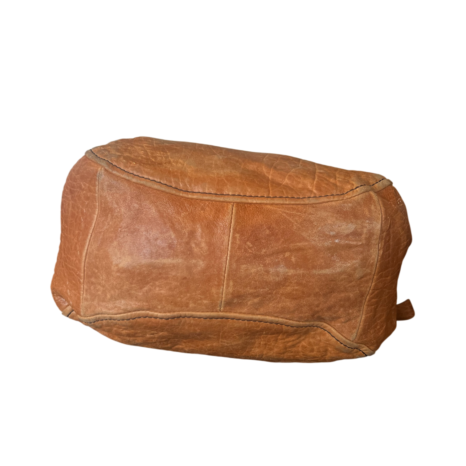 orYANY Brown Textured Leather Purse