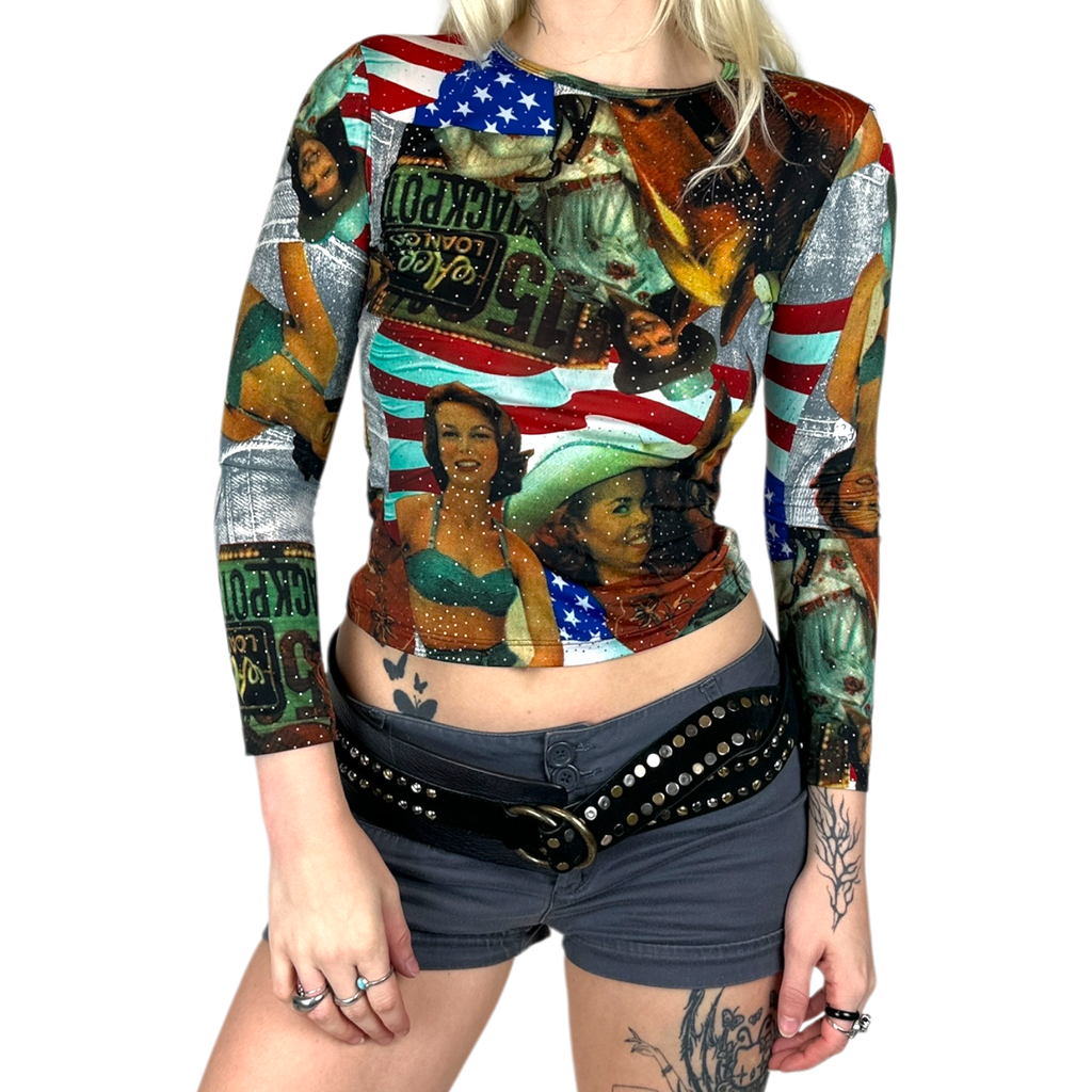 Americana Cowgirl Longsleeve (XS/S)